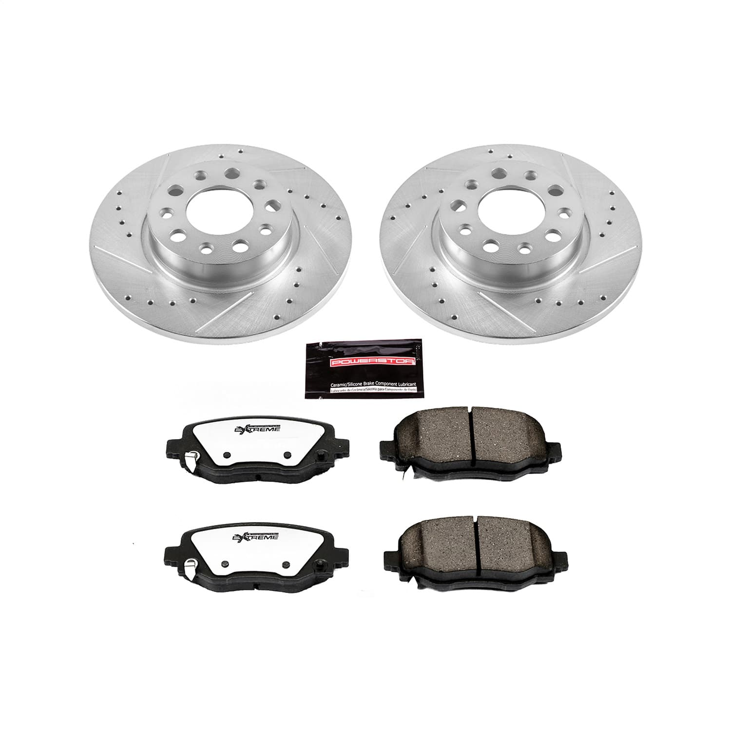 Power Stop - K7301-36 - Rear - Disc Brake Pad and Rotor Kit image 1