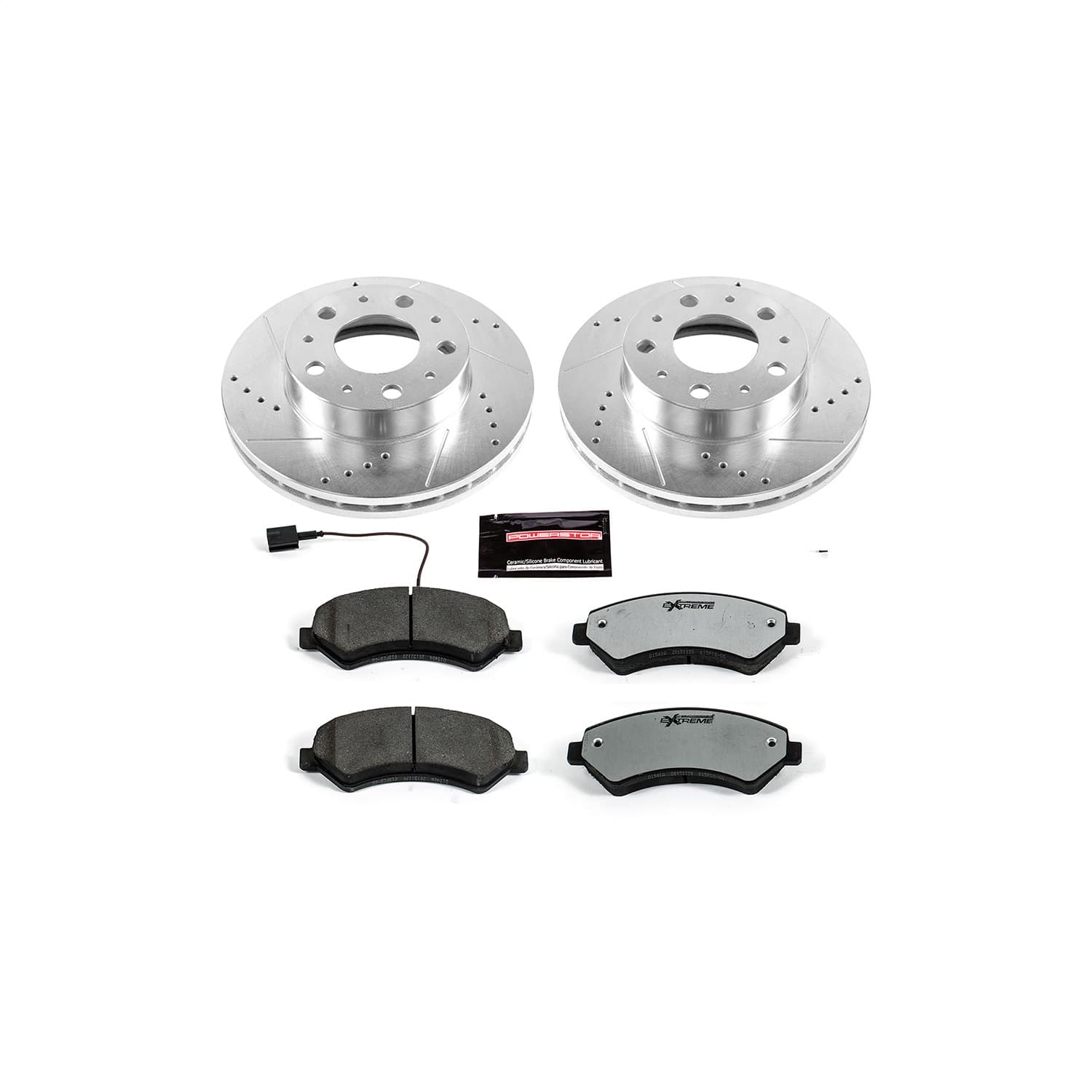 Power Stop - K7306-36 - Front - Disc Brake Pad and Rotor Kit image 1