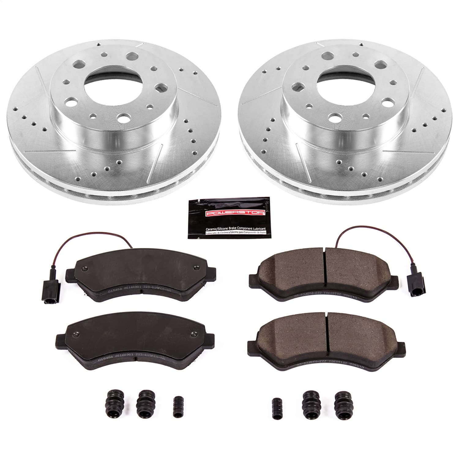 Power Stop - K7306 - Front - Disc Brake Pad and Rotor Kit image 1