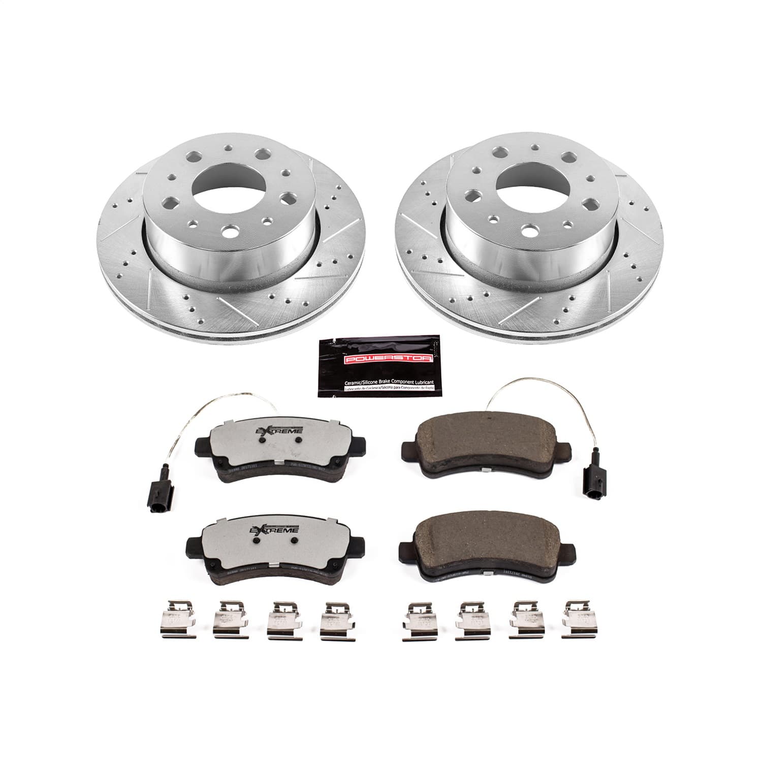 Power Stop - K7314-36 - Rear - Disc Brake Pad and Rotor Kit image 1