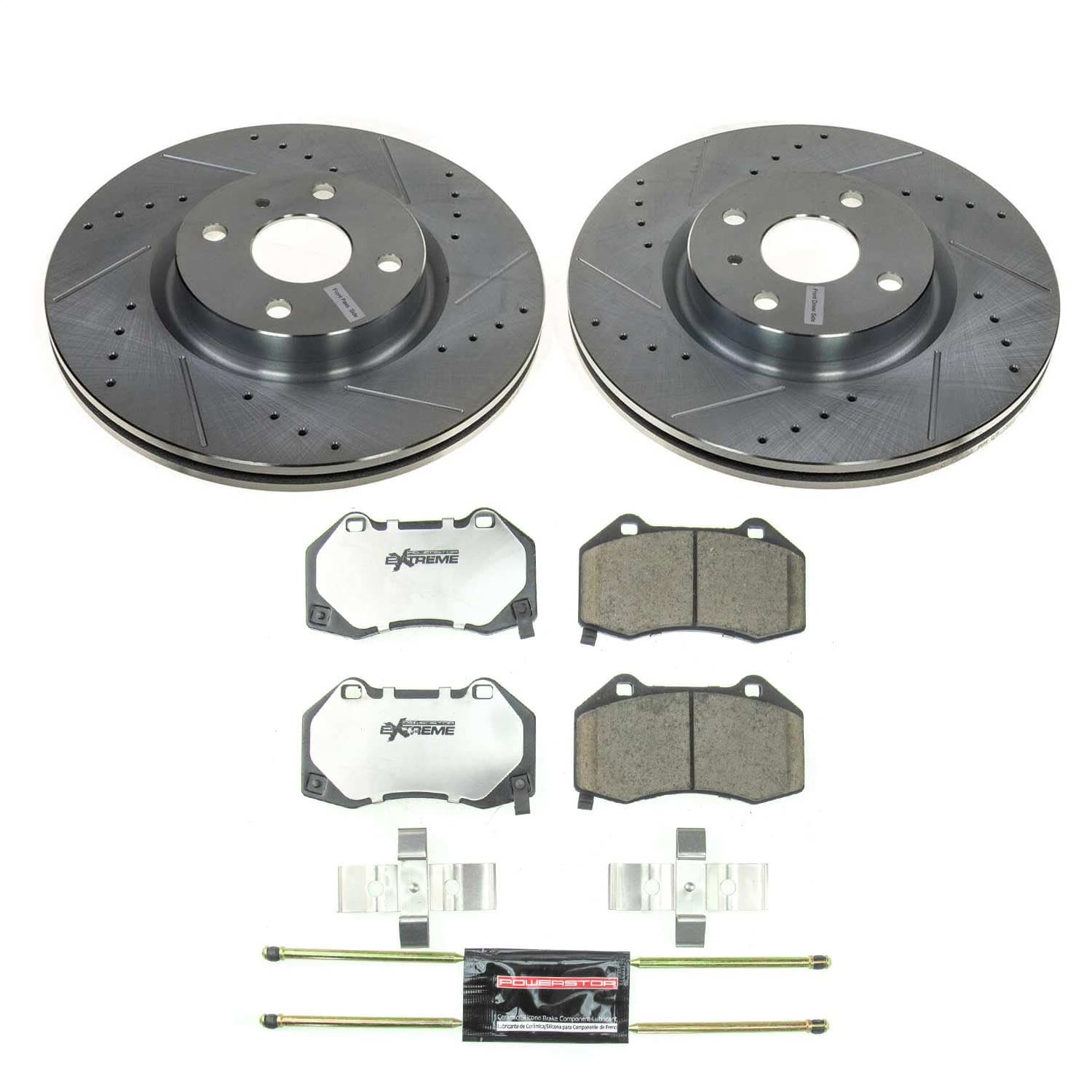 Power Stop - K7360-26 - Front - Disc Brake Pad and Rotor Kit image 1