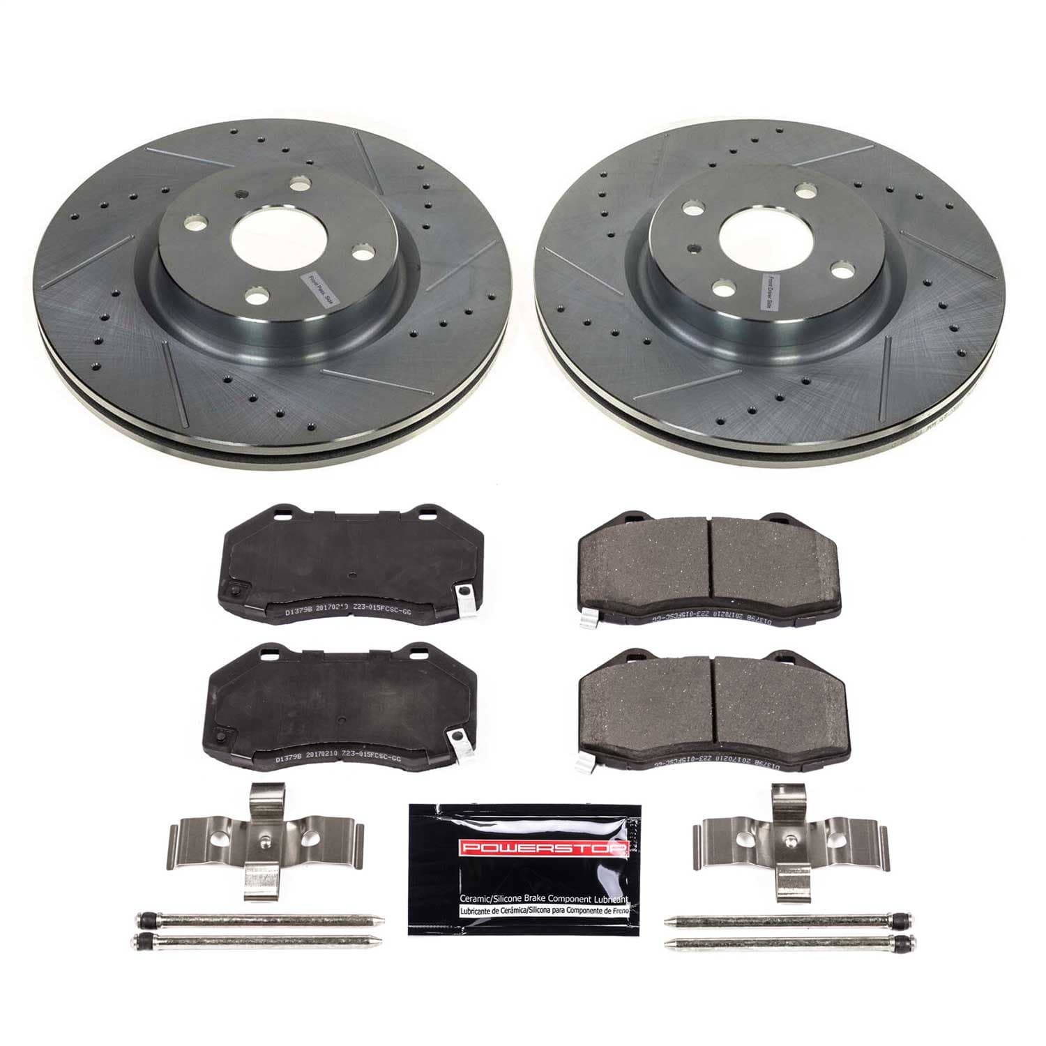 Power Stop - K7360 - Front - Disc Brake Pad and Rotor Kit image 1