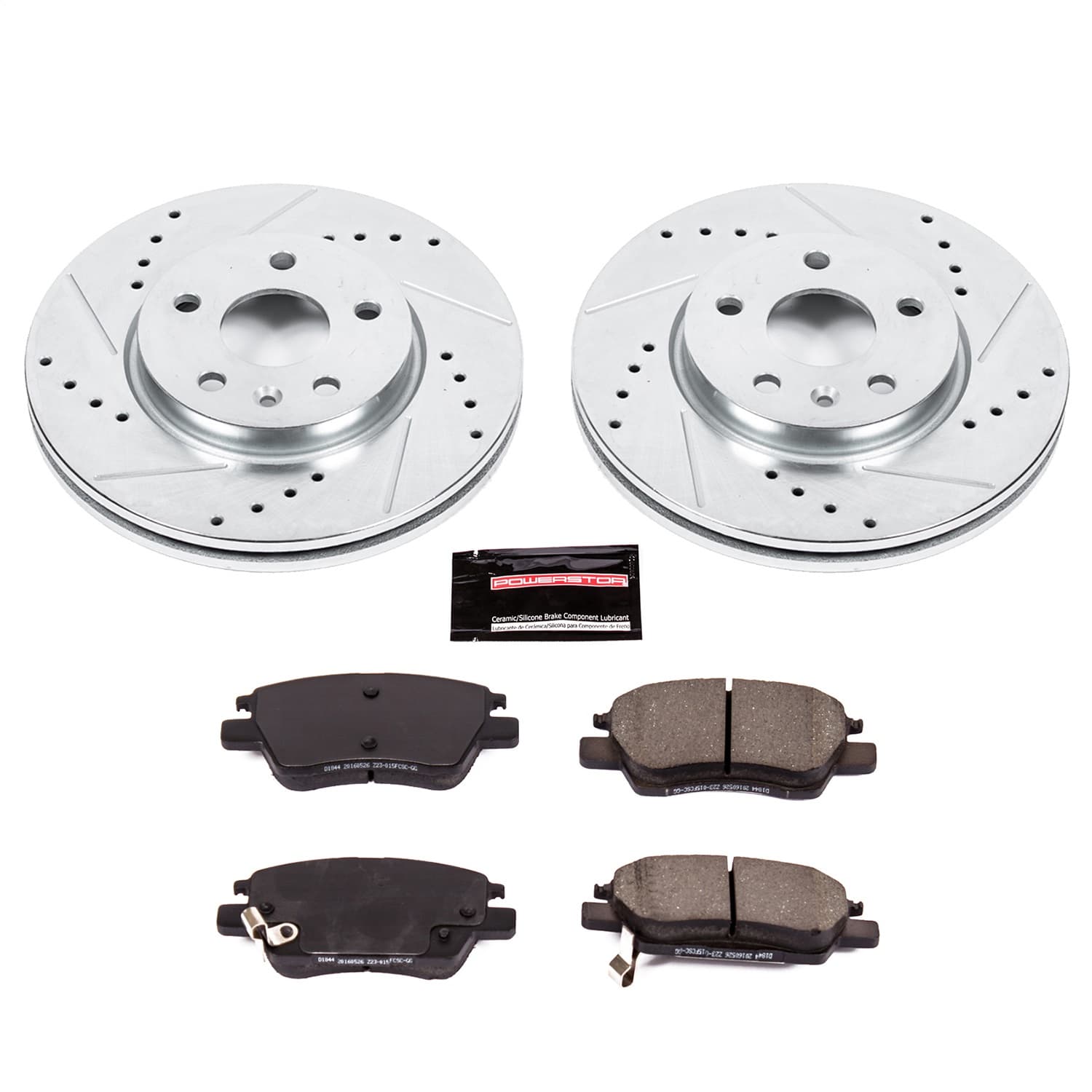 Power Stop - K7399 - Front - Disc Brake Pad and Rotor Kit image 1