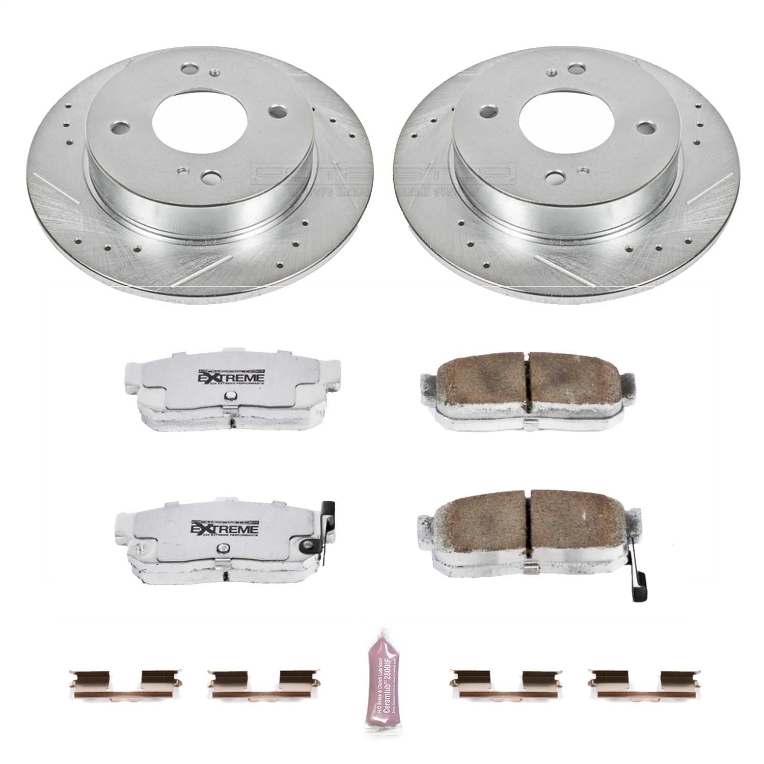 Power Stop - K740-26 - Rear - Disc Brake Pad and Rotor Kit image 1