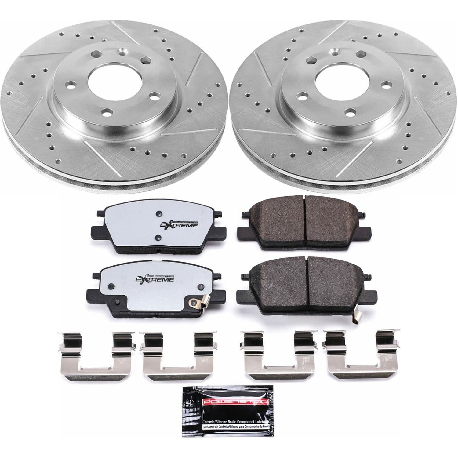 Power Stop - K7400-36 - Front - Disc Brake Pad and Rotor Kit image 1