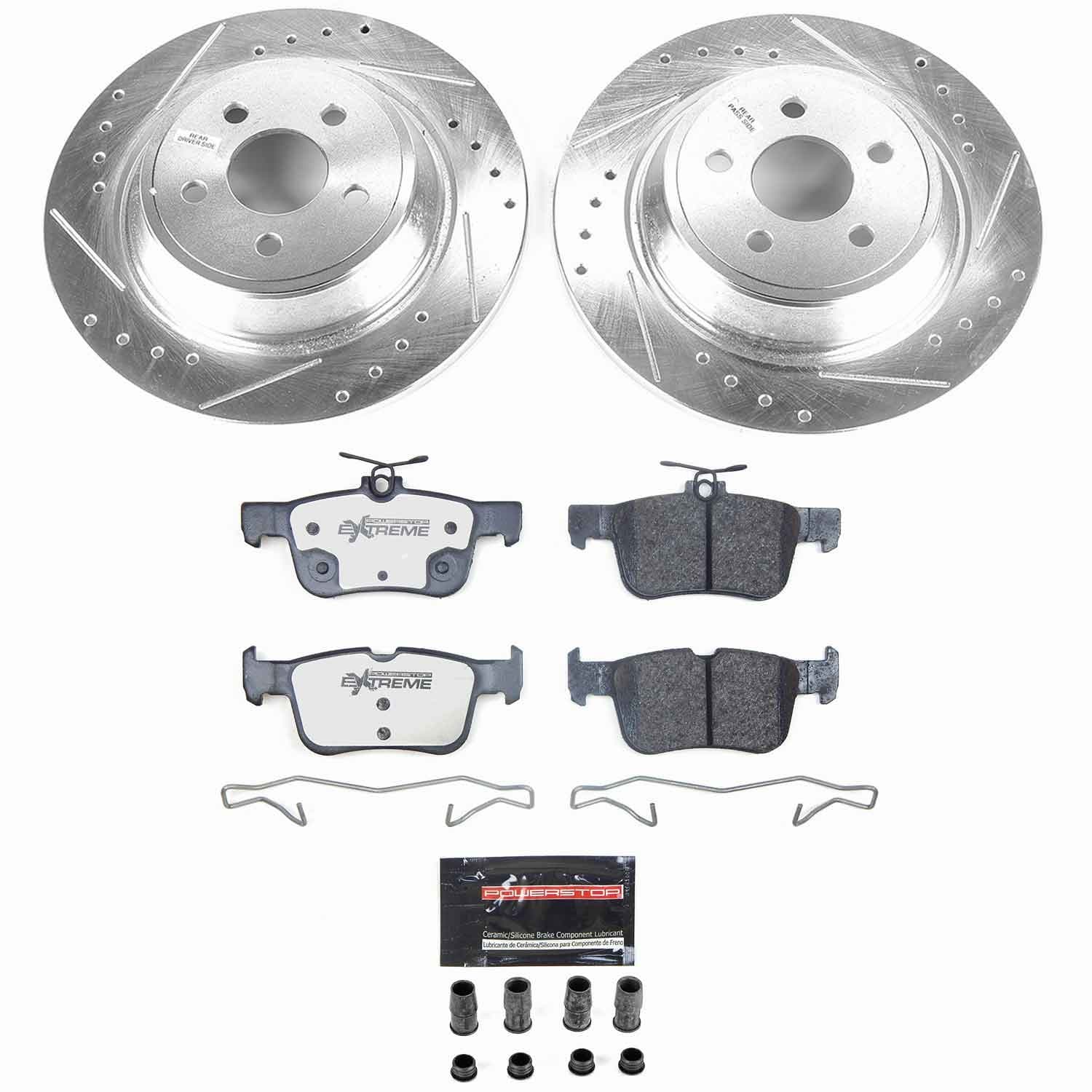 Power Stop - K7417-36 - Rear - Disc Brake Caliper Set image 1