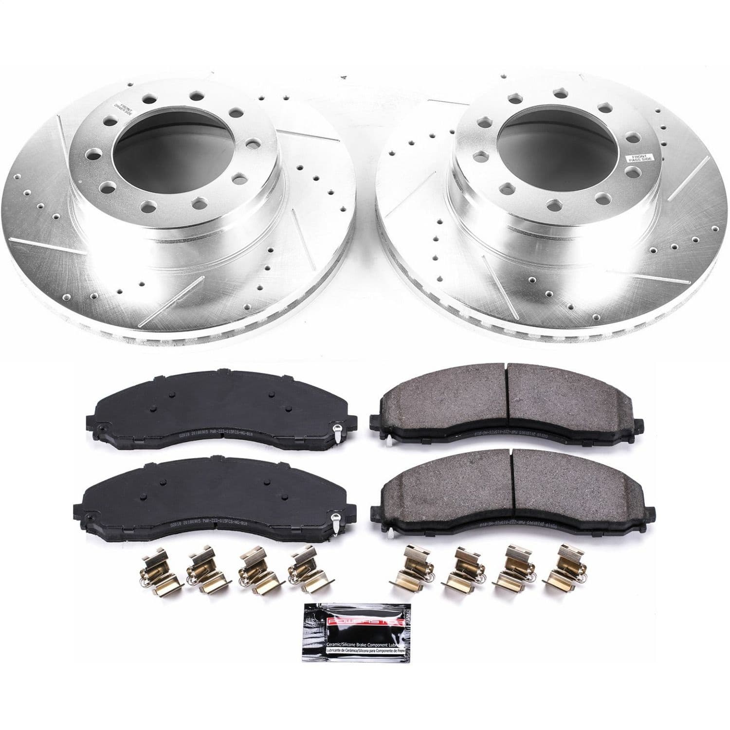 Power Stop - K7422-36 - Front - Disc Brake Pad and Rotor Kit image 1