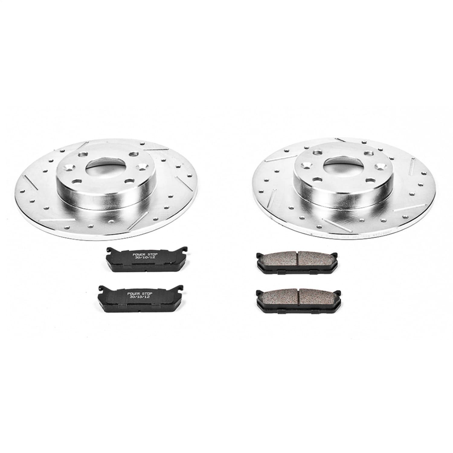 Power Stop - K770 - Rear - Disc Brake Pad and Rotor Kit image 1