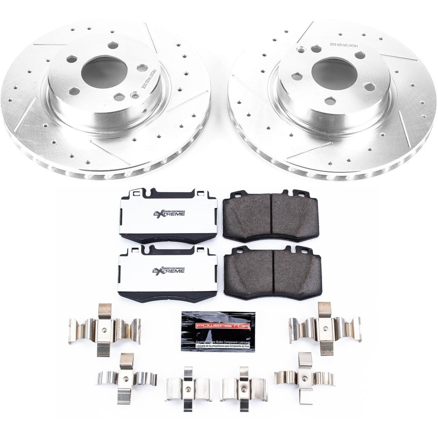 Power Stop - K7771-26 - Front - Disc Brake Pad and Rotor Kit image 1