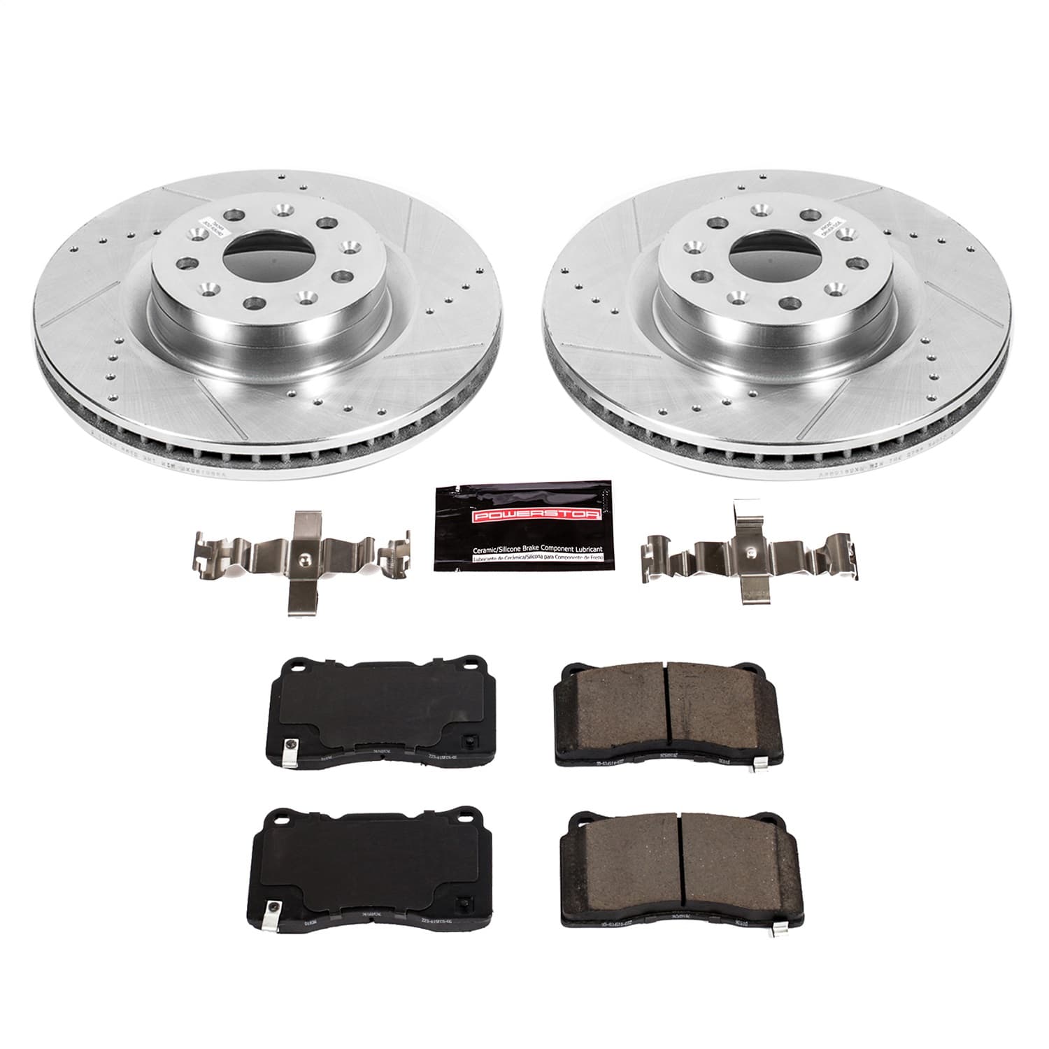 Power Stop - K7777 - Front - Disc Brake Pad and Rotor Kit image 1