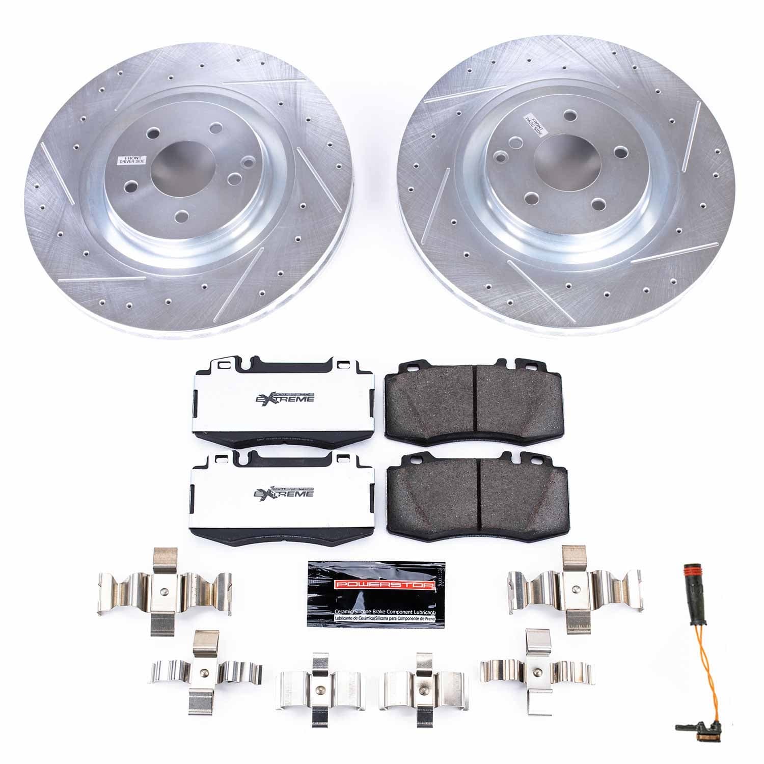 Power Stop - K7788-26 - Front - Disc Brake Pad and Rotor Kit image 1