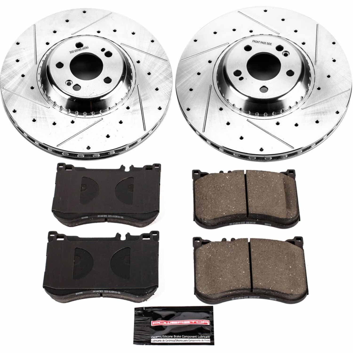 Power Stop - K7852 - Front - Disc Brake Pad and Rotor Kit image 1