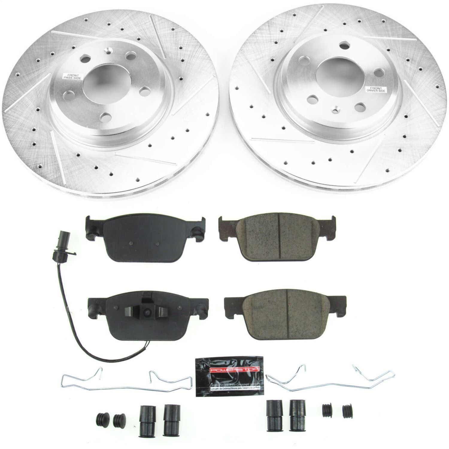 Power Stop - K7860 - Front - Disc Brake Pad and Rotor Kit image 1