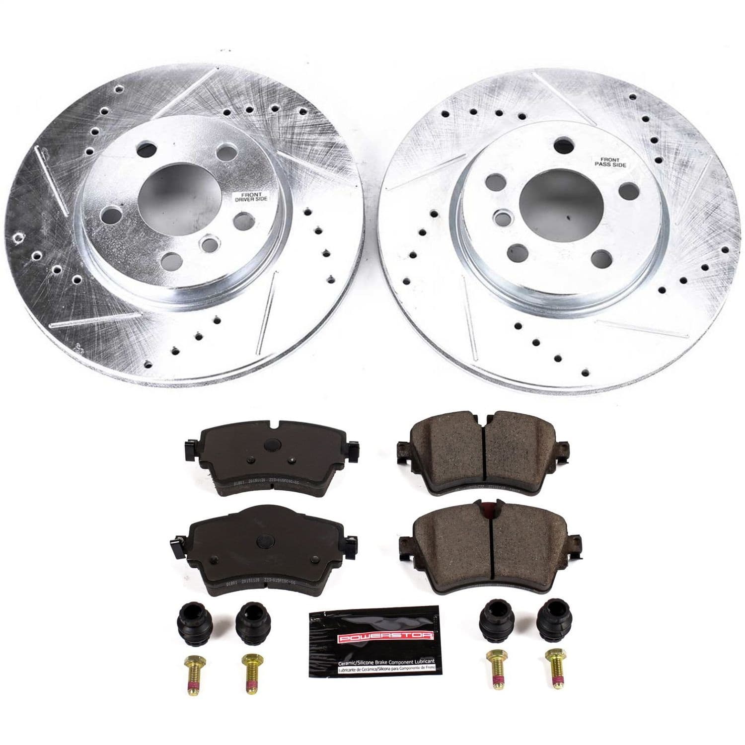 Power Stop - K7979 - Front - Disc Brake Pad and Rotor Kit image 1