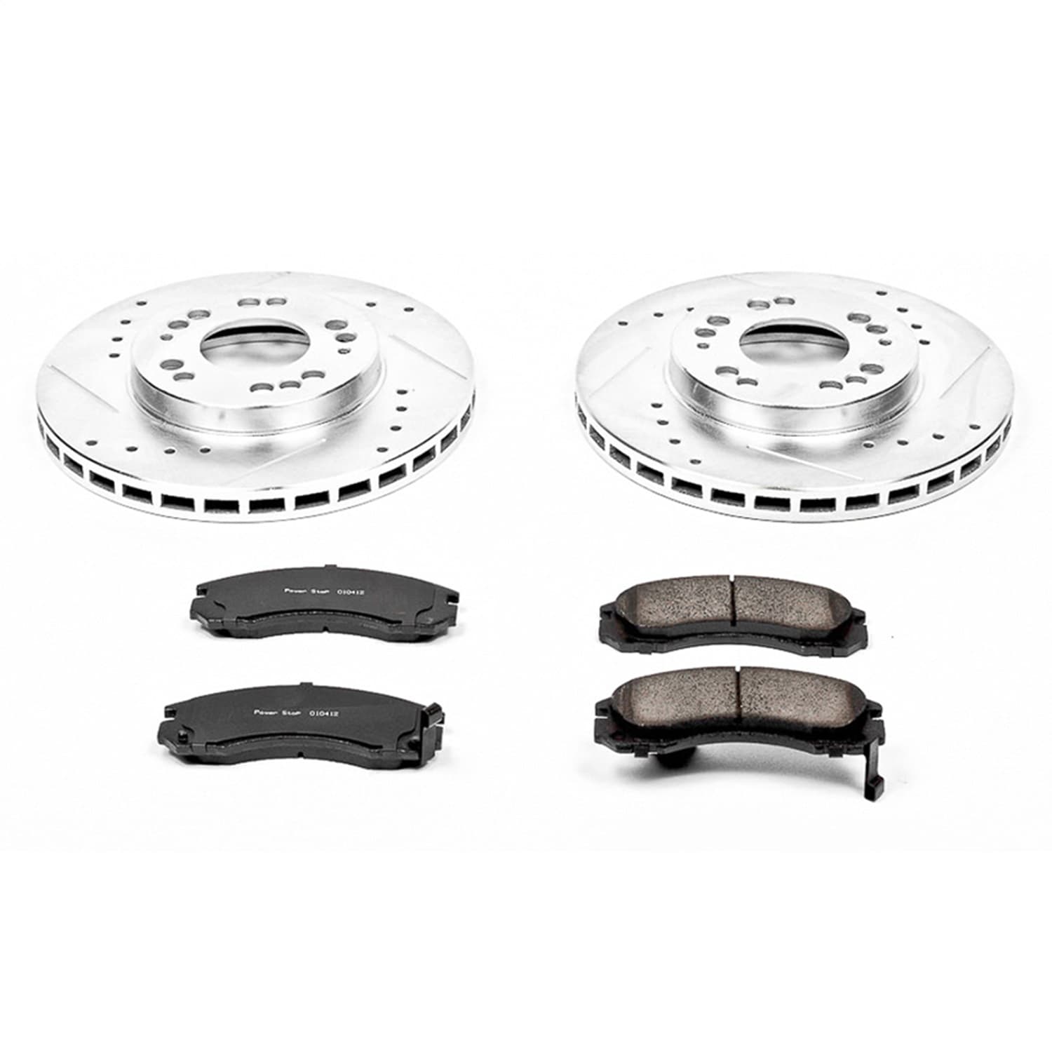 Power Stop - K798 - Front - Disc Brake Pad and Rotor Kit image 1