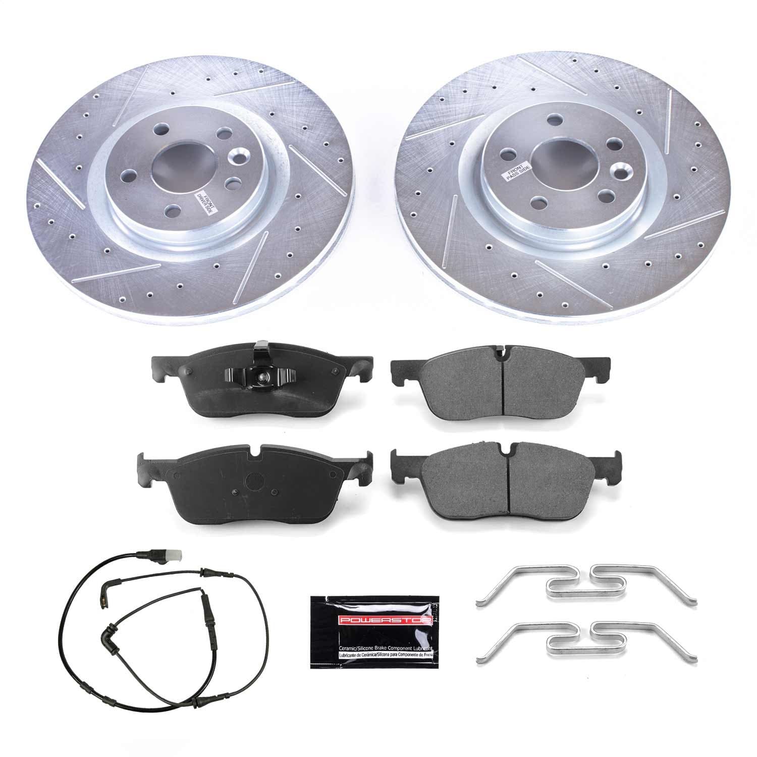 Power Stop - K7991 - Front - Disc Brake Pad and Rotor Kit image 1