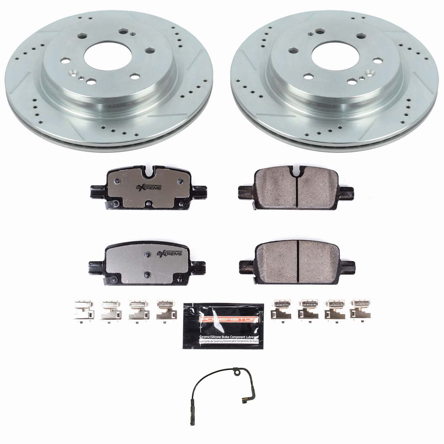 Power Stop - K8173-36 - Rear - Disc Brake Pad and Rotor Kit image 1