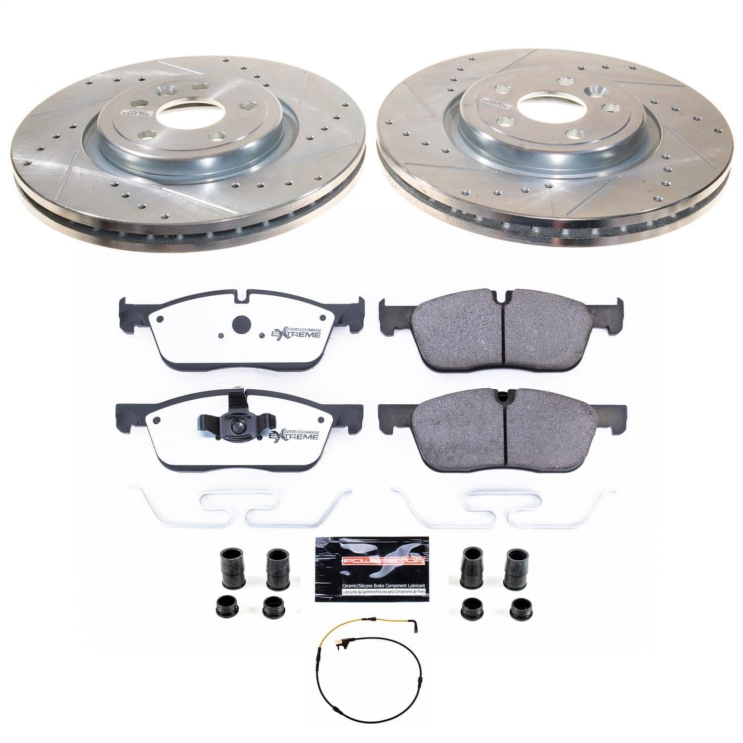Power Stop - K8205-36 - Front - Disc Brake Pad and Rotor Kit image 1