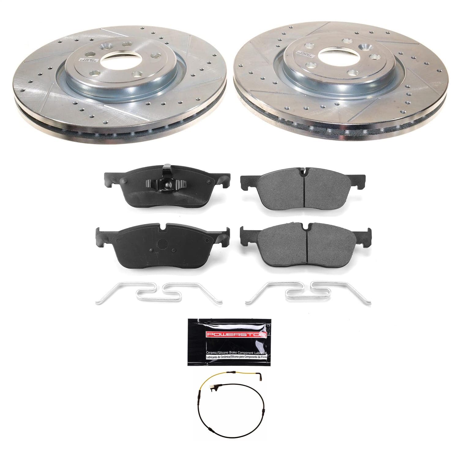 Power Stop - K8205 - Front - Disc Brake Pad and Rotor Kit image 1