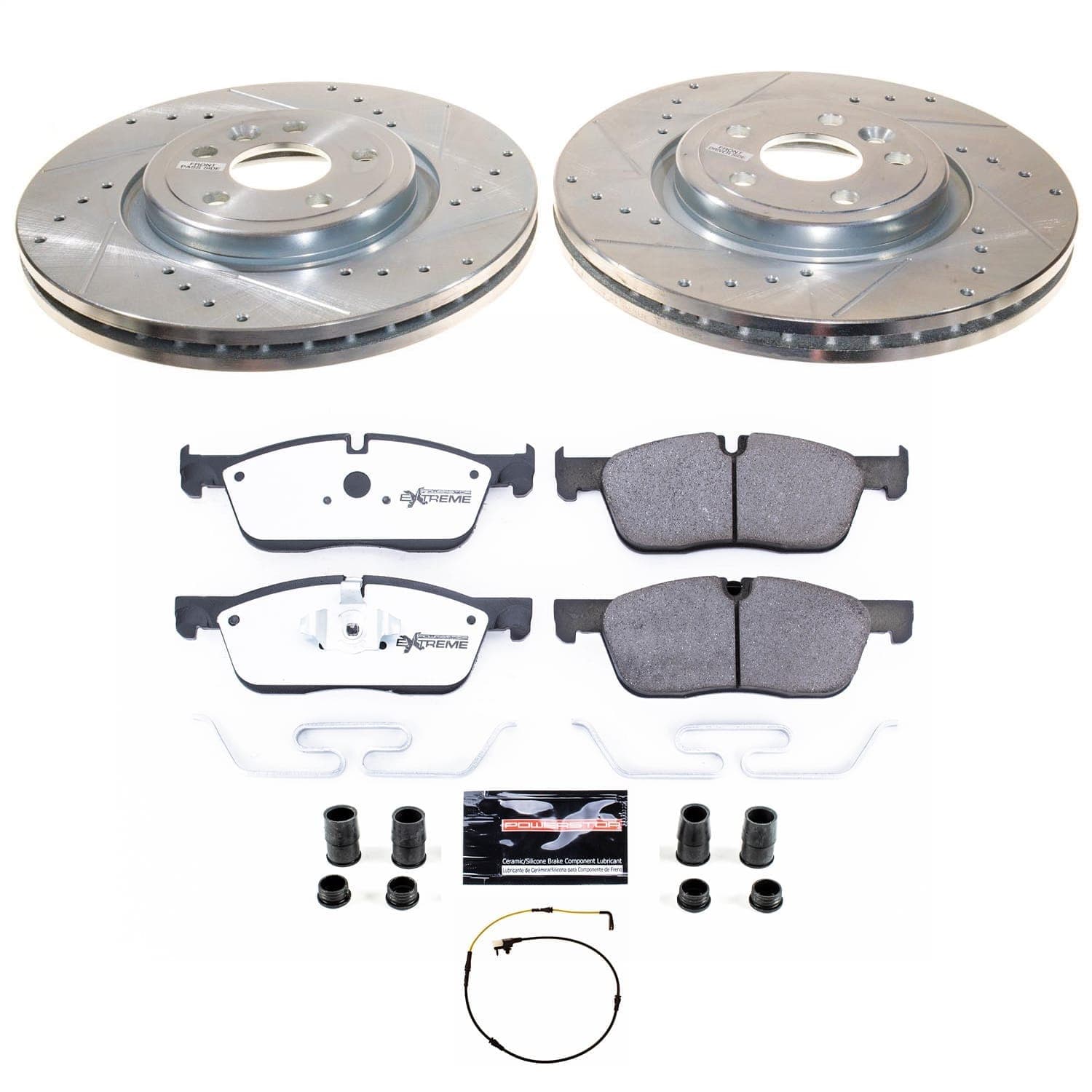 Power Stop - K8206-36 - Front - Disc Brake Pad and Rotor Kit image 1