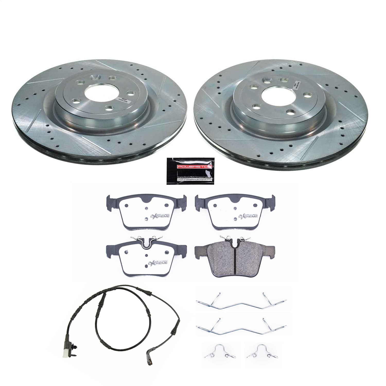 Power Stop - K8208-36 - Rear - Disc Brake Pad and Rotor Kit image 1