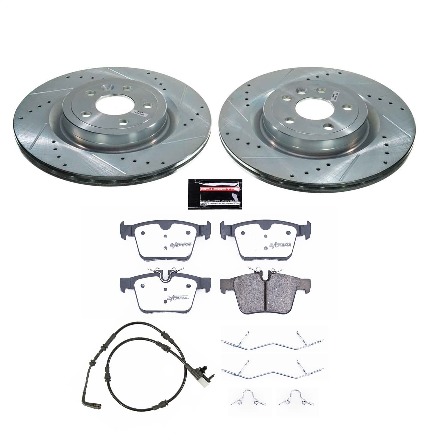 Power Stop - K8209-36 - Rear - Disc Brake Pad and Rotor Kit image 1