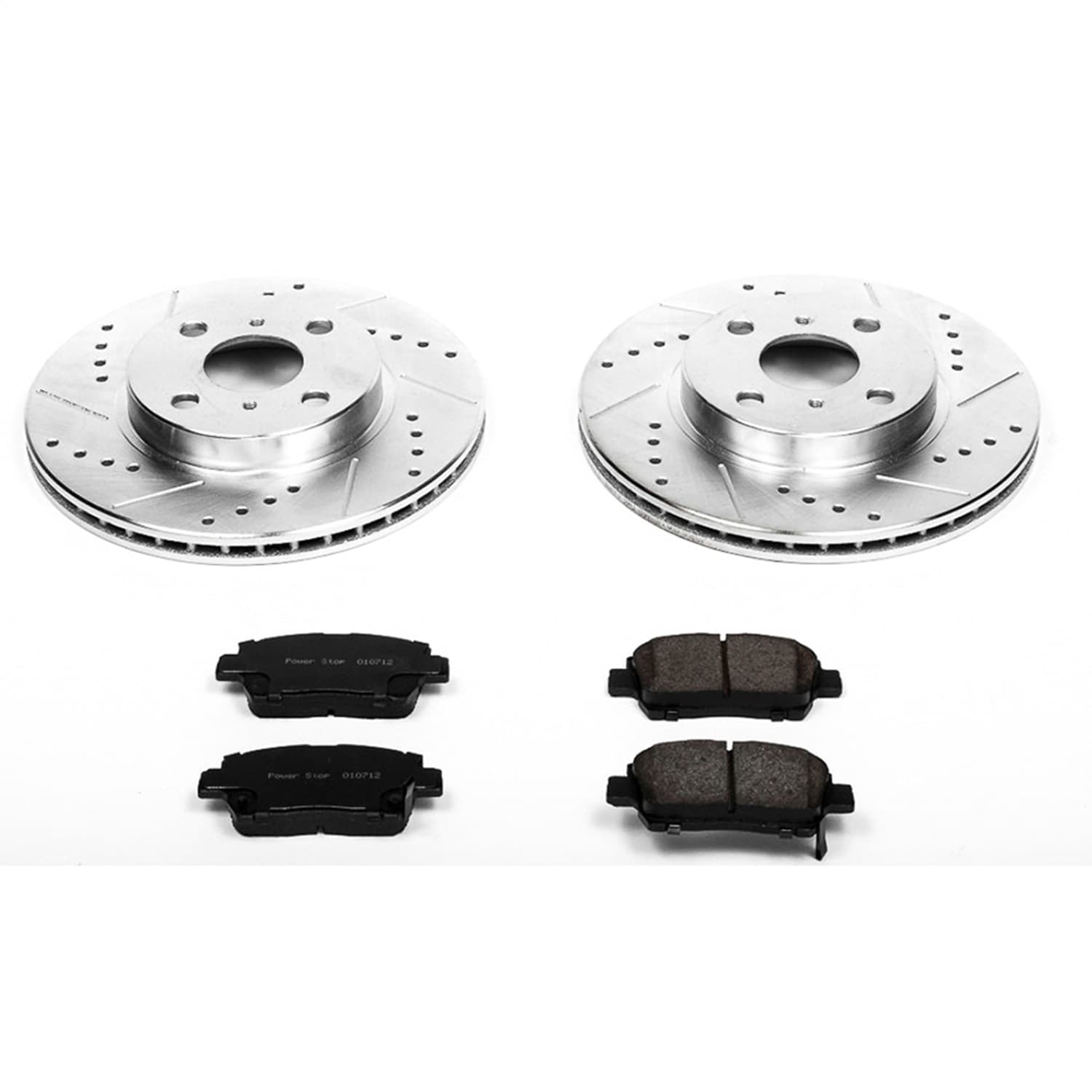 Power Stop - K821 - Front - Disc Brake Pad and Rotor Kit image 1