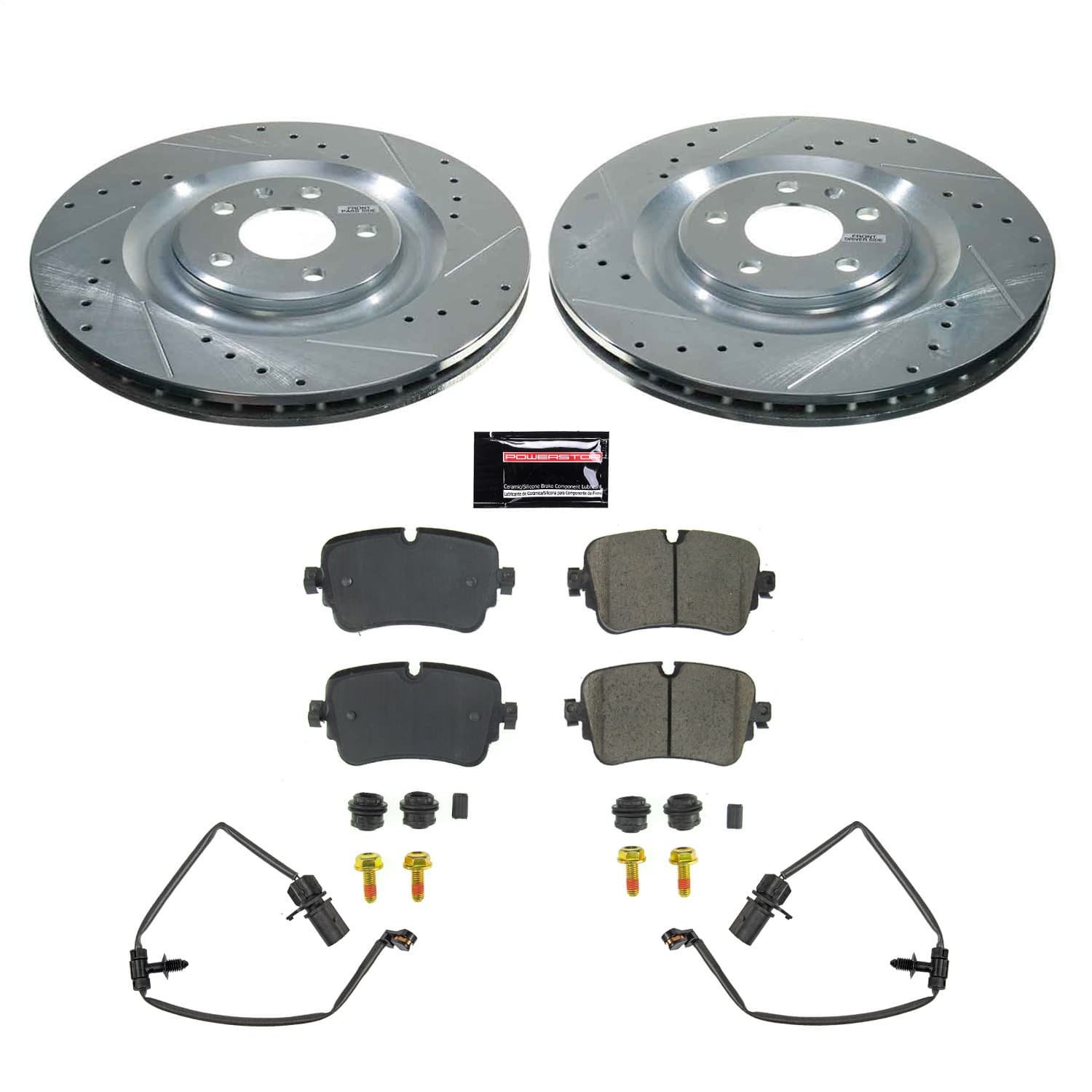 Power Stop - K8221 - Rear - Disc Brake Pad and Rotor Kit image 1