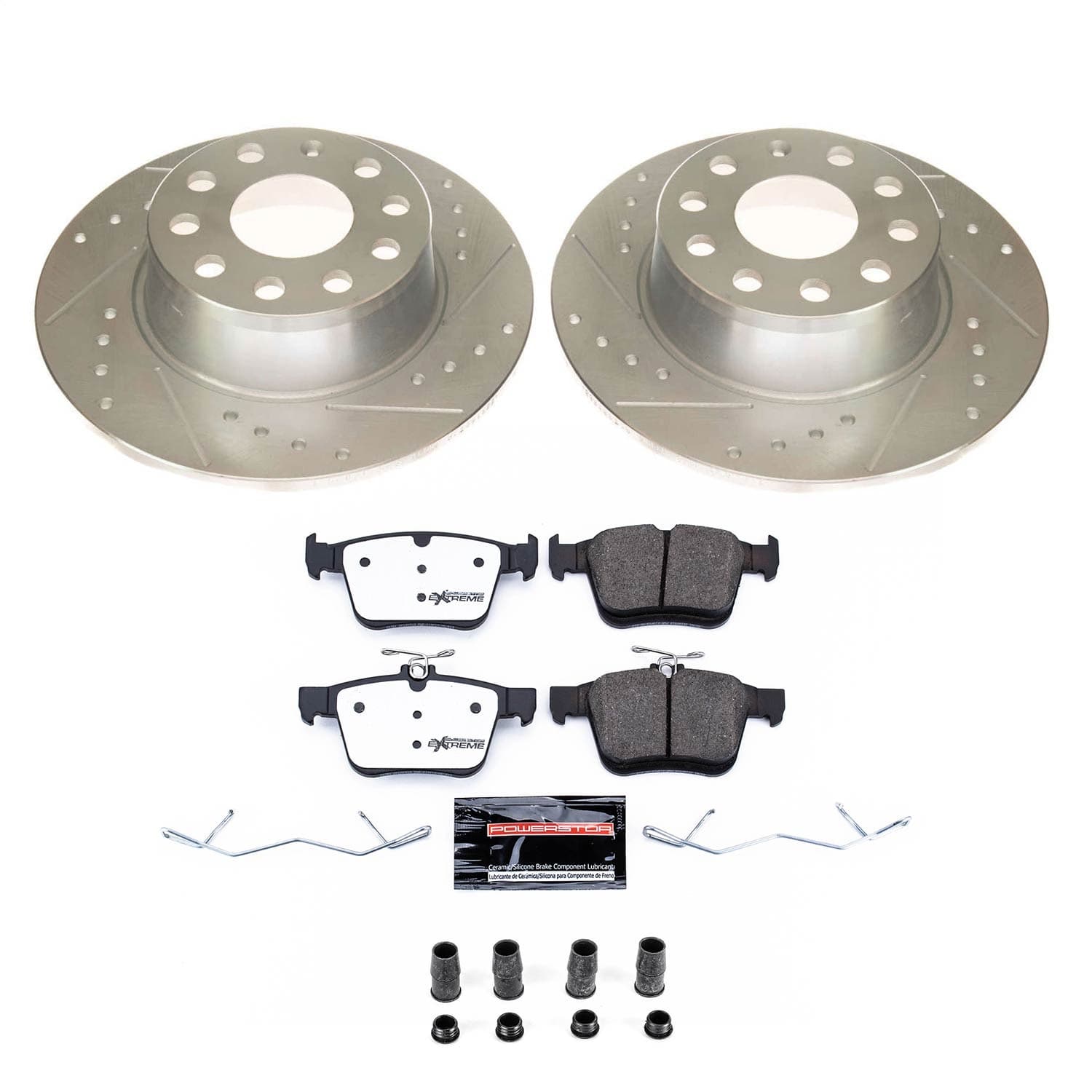 Power Stop - K8337-26 - Rear - Disc Brake Pad and Rotor Kit image 1