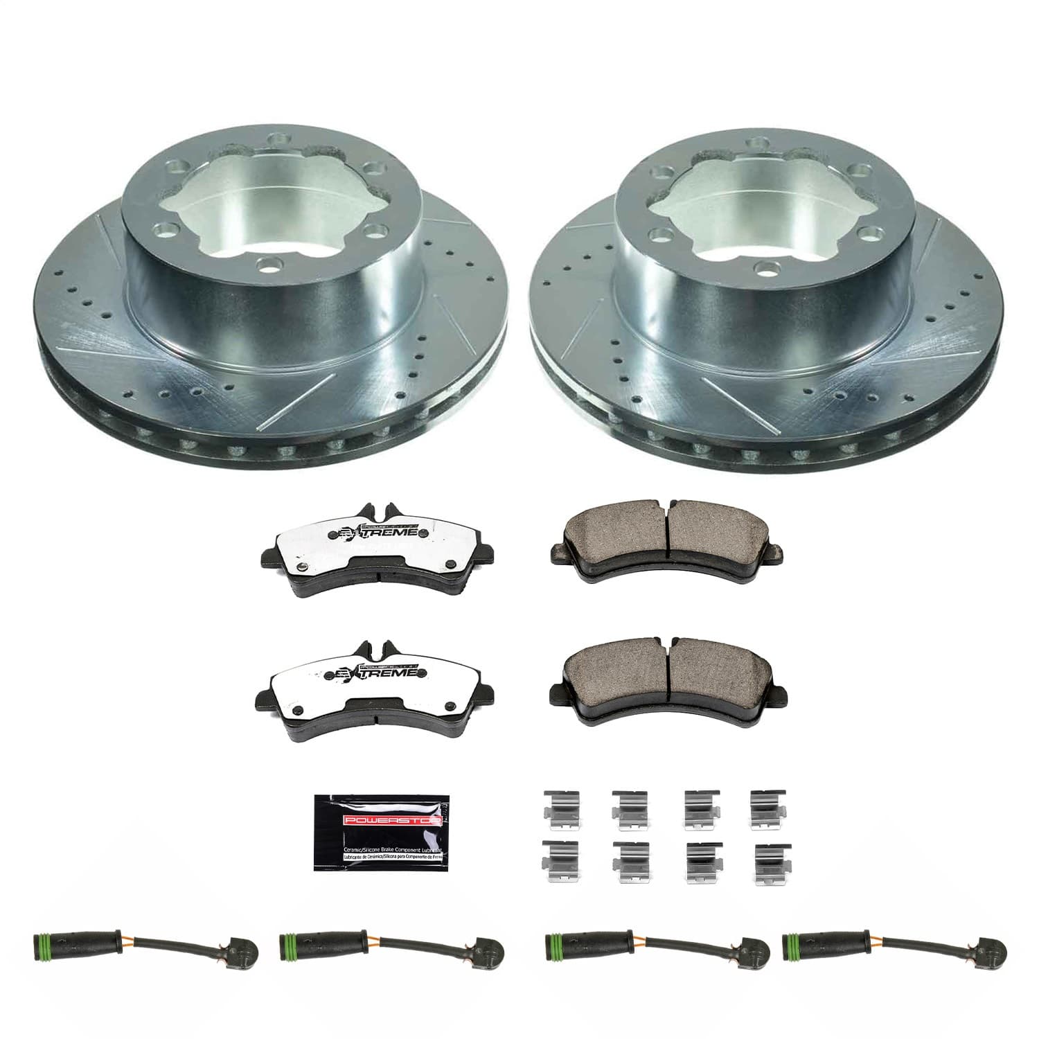 Power Stop - K8429-36 - Rear - Disc Brake Pad and Rotor Kit image 1
