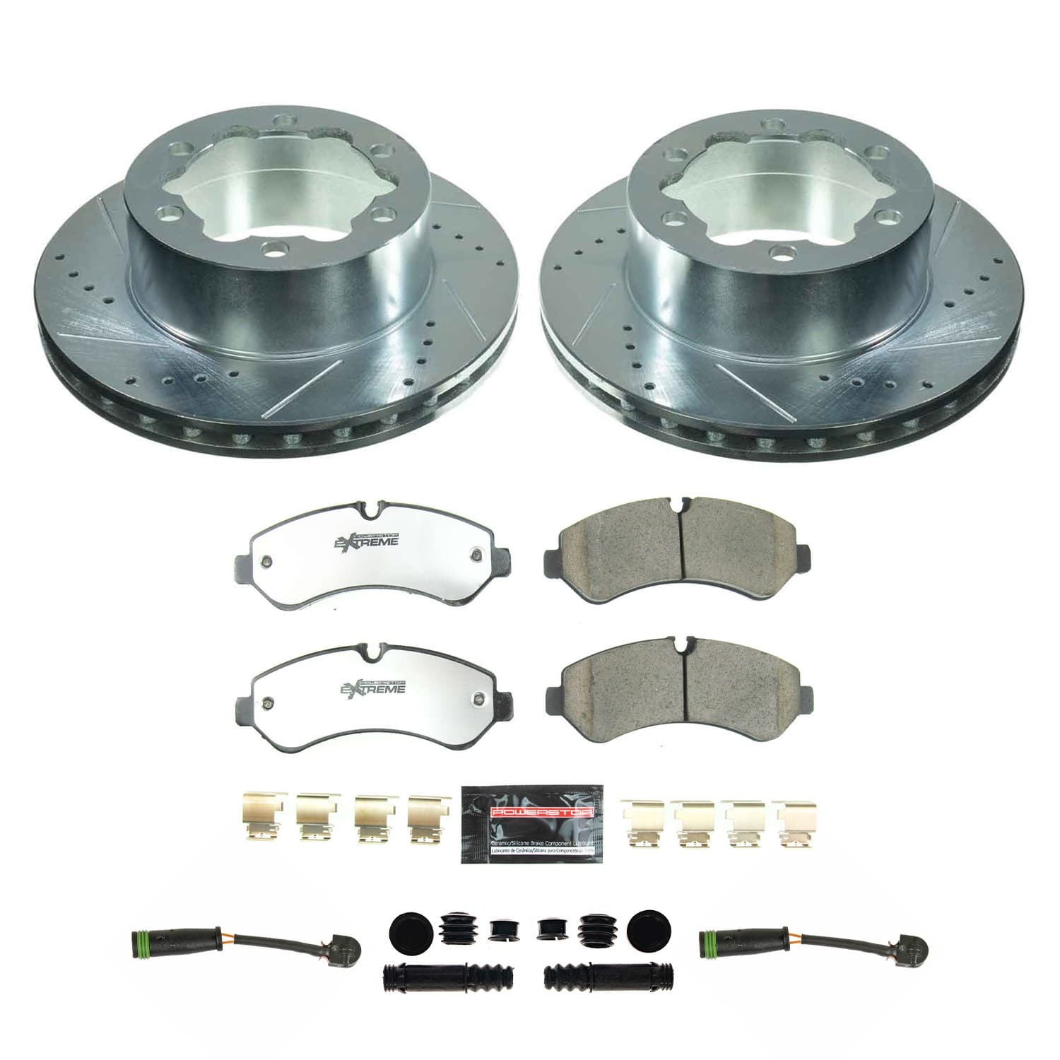 Power Stop - K8431-36 - Rear - Disc Brake Pad and Rotor Kit image 1
