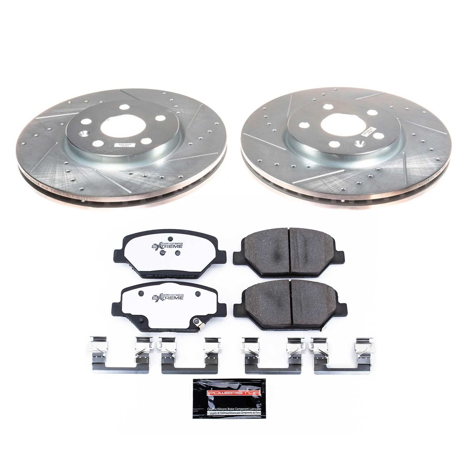 Power Stop - K8466-26 - Front - Disc Brake Pad and Rotor Kit image 1