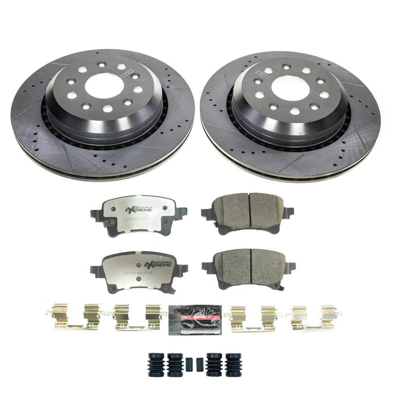 Power Stop - K8490-36 - Rear - Disc Brake Pad and Rotor Kit image 1
