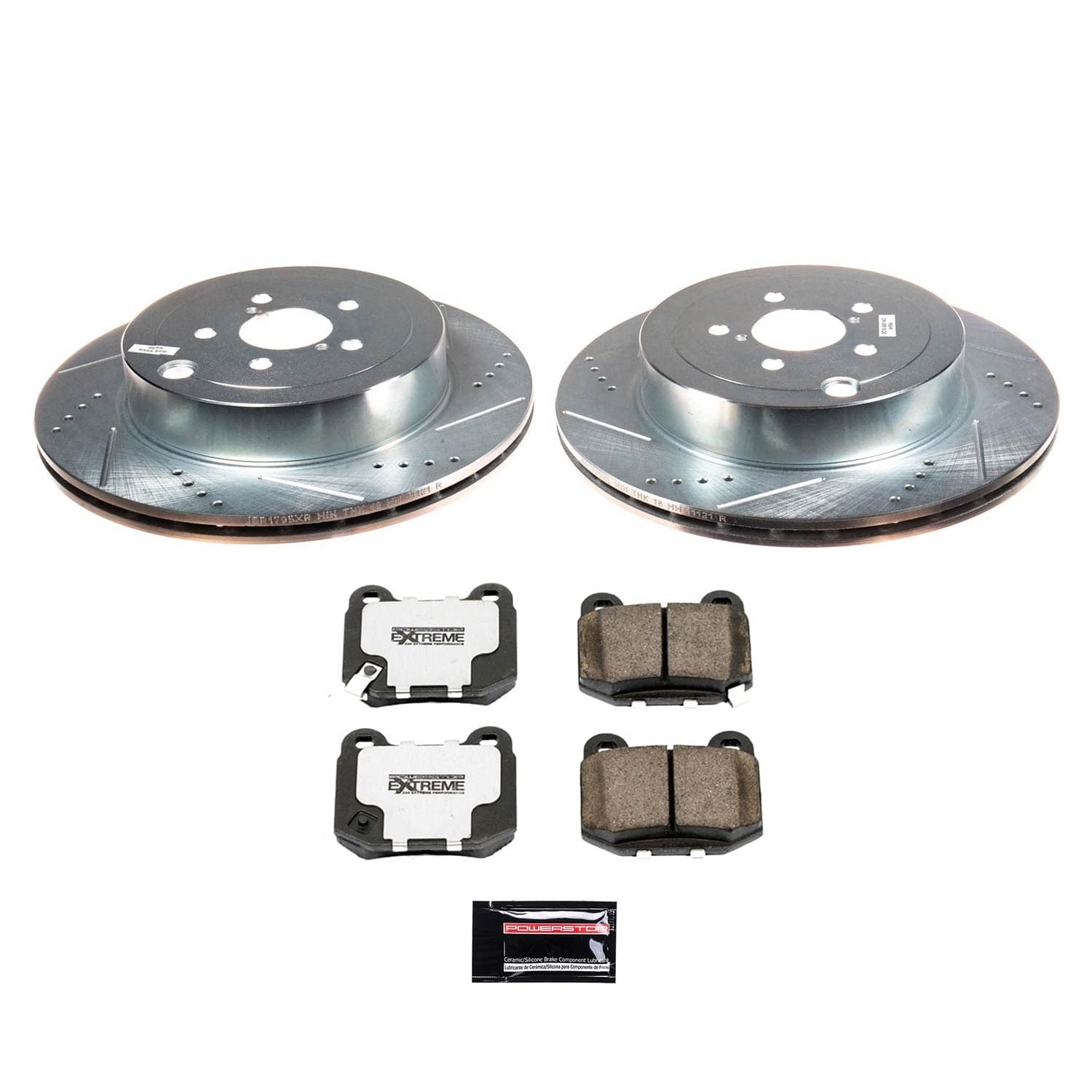 Power Stop - K8494-26 - Rear - Disc Brake Pad and Rotor Kit image 1