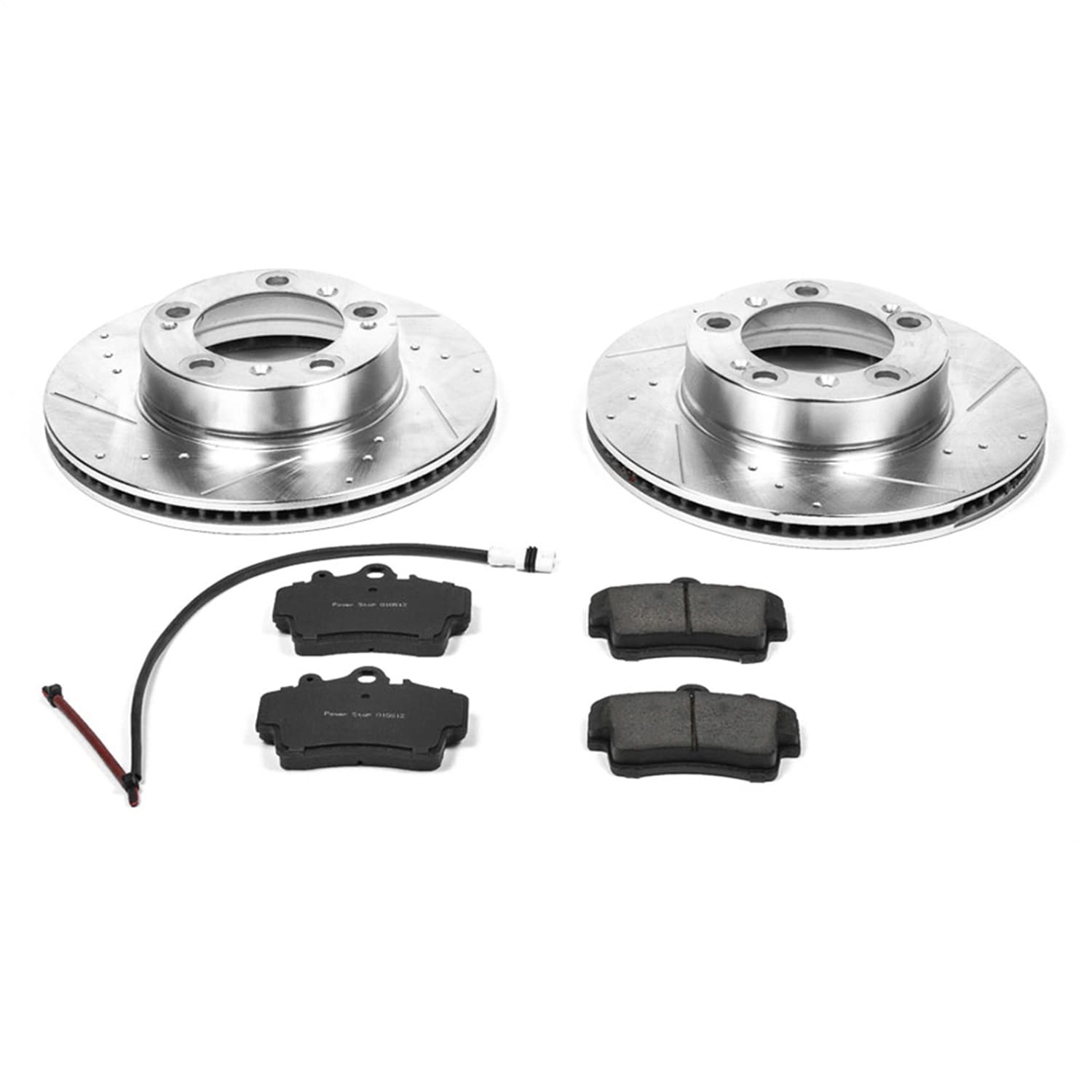 Power Stop - K850 - Front - Disc Brake Pad and Rotor Kit image 1