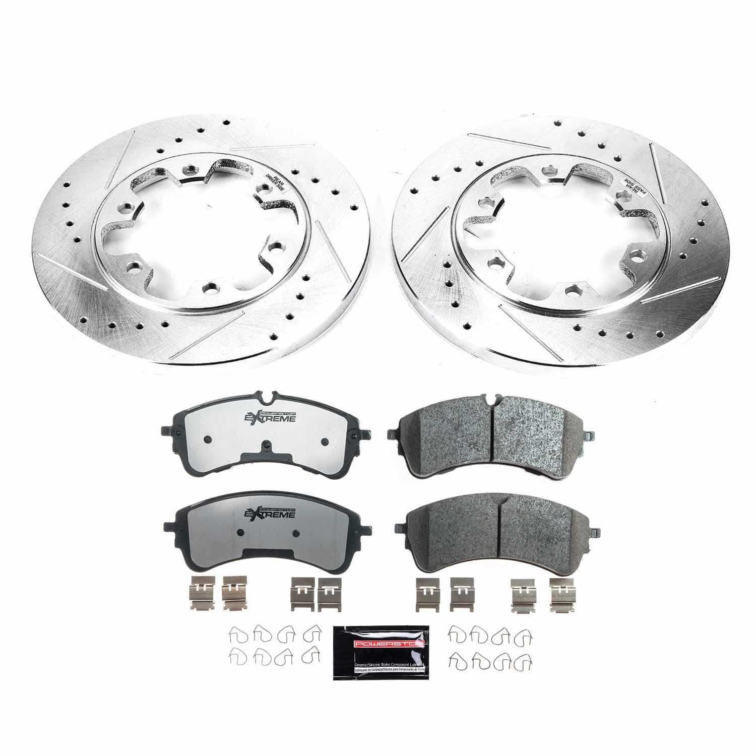 Power Stop - K8539-36 - Rear - Disc Brake Pad and Rotor Kit image 1