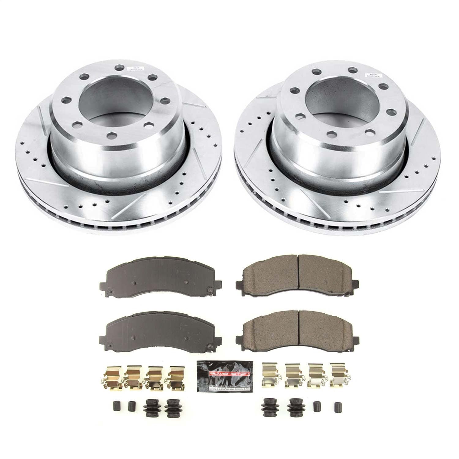 Power Stop - K8641 - Rear - Disc Brake Pad and Rotor Kit image 1