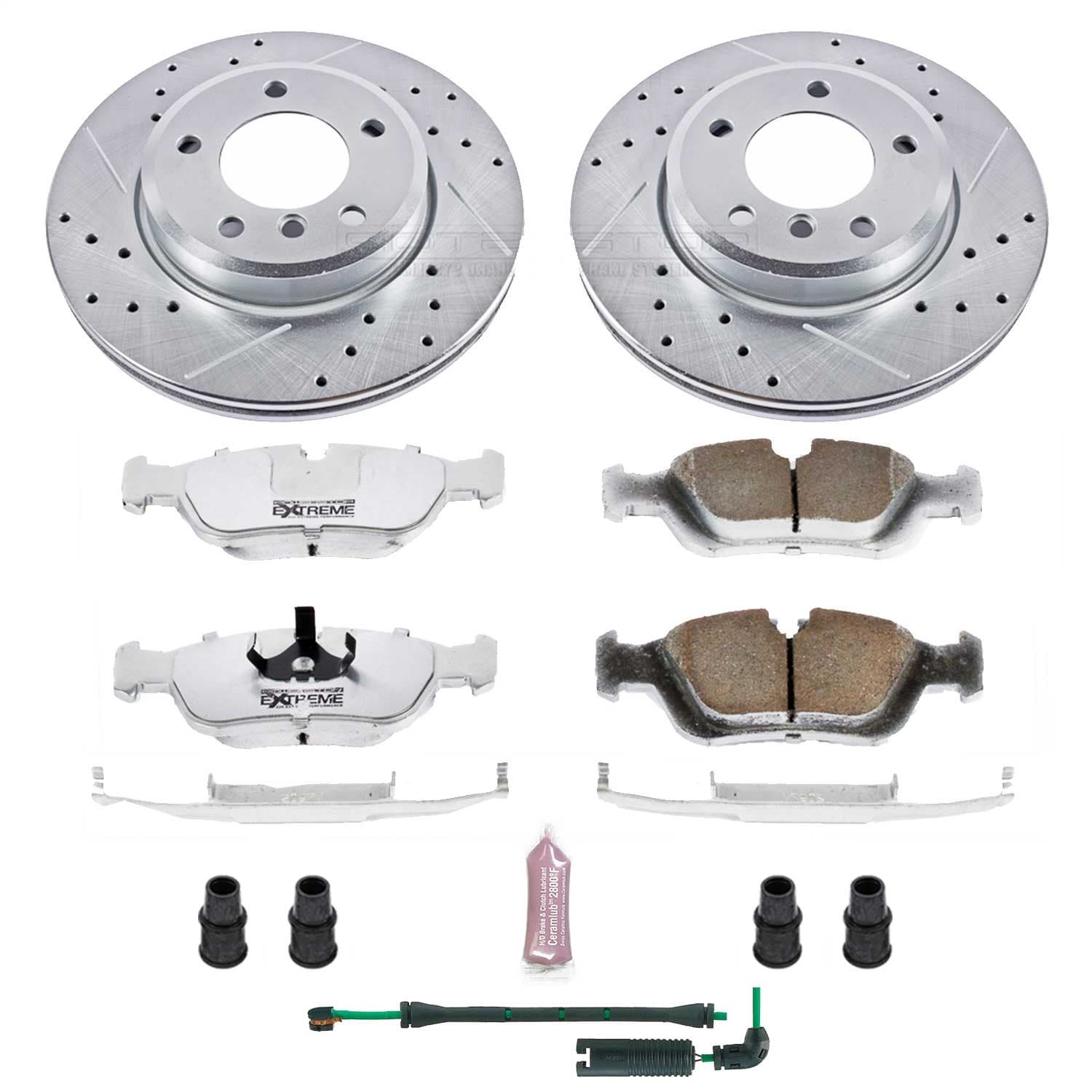 Power Stop - K868-26 - Front - Disc Brake Pad and Rotor Kit image 1