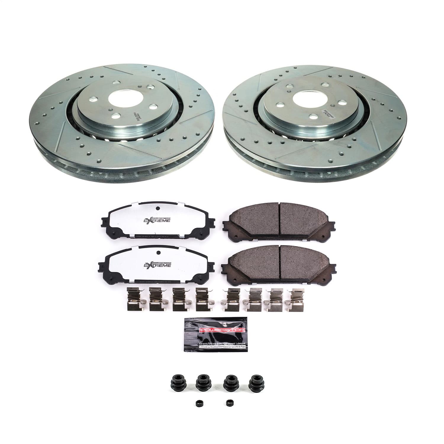 Power Stop - K8705-36 - Front - Disc Brake Pad and Rotor Kit image 1