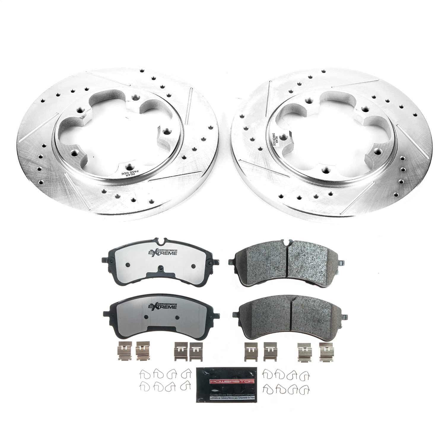 Power Stop - K8714-36 - Rear - Disc Brake Pad and Rotor Kit image 1