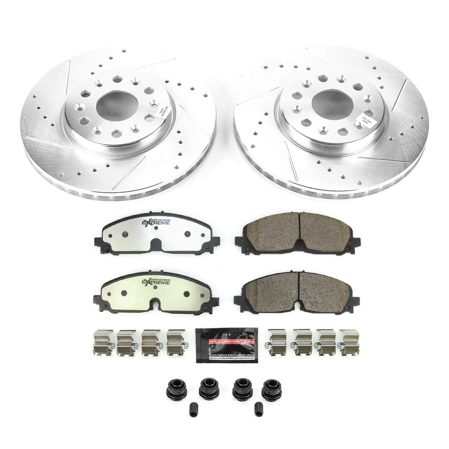 Power Stop - K8739-36 - Front - Disc Brake Pad and Rotor Kit image 1