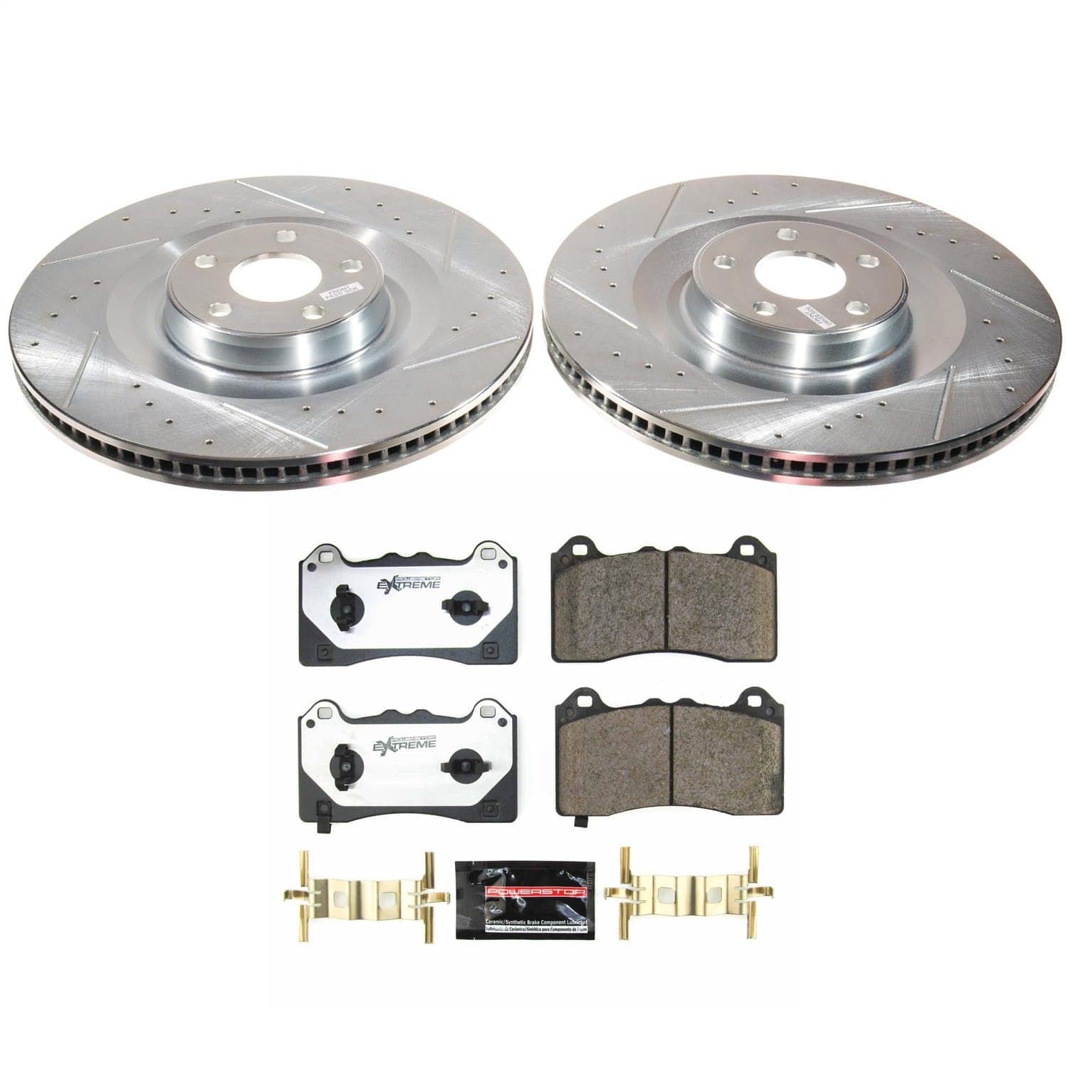 Power Stop - K8745-26 - Front - Disc Brake Pad and Rotor Kit image 1