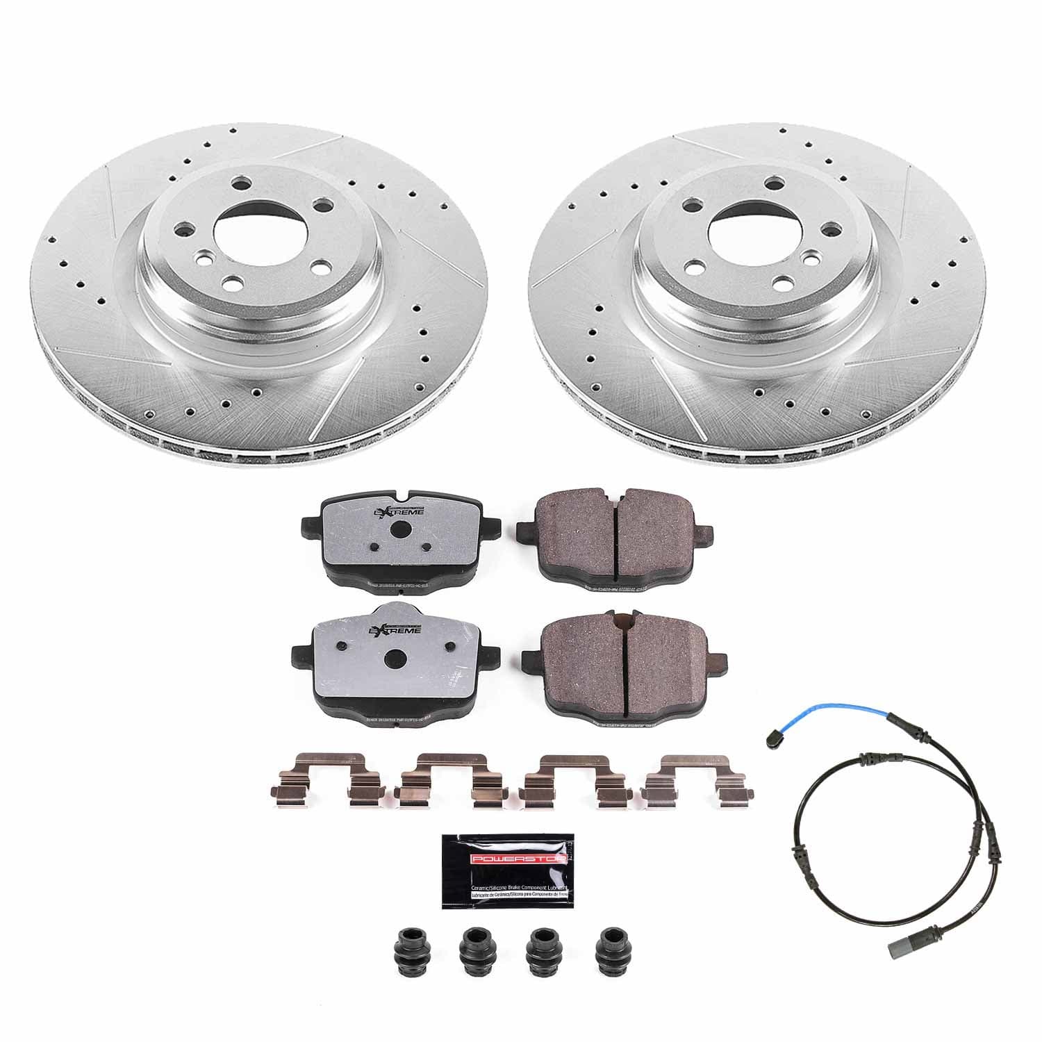 Power Stop - K8775-26 - Rear - Disc Brake Pad and Rotor Kit image 1
