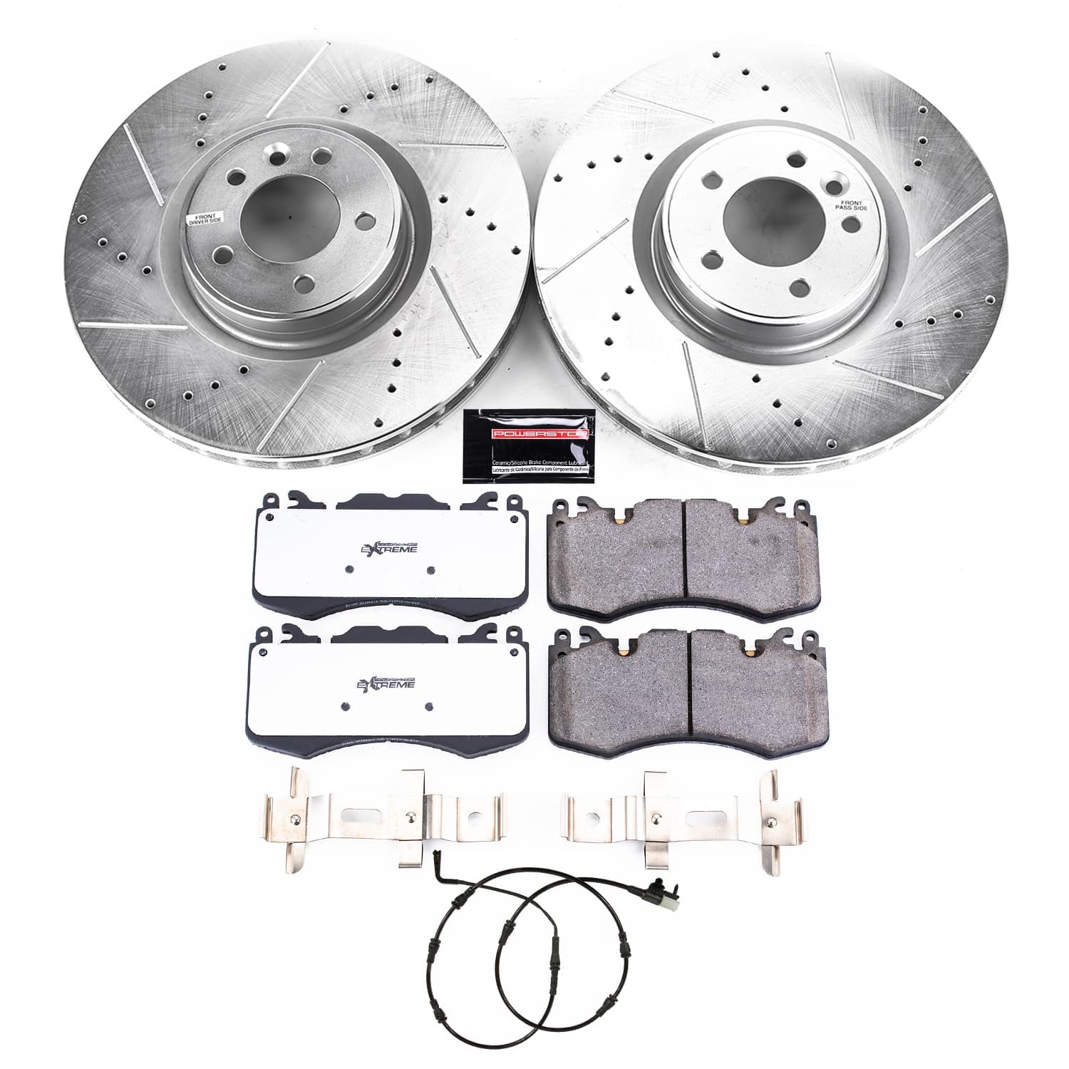 Power Stop - K8826-36 - Front - Disc Brake Pad and Rotor Kit image 1