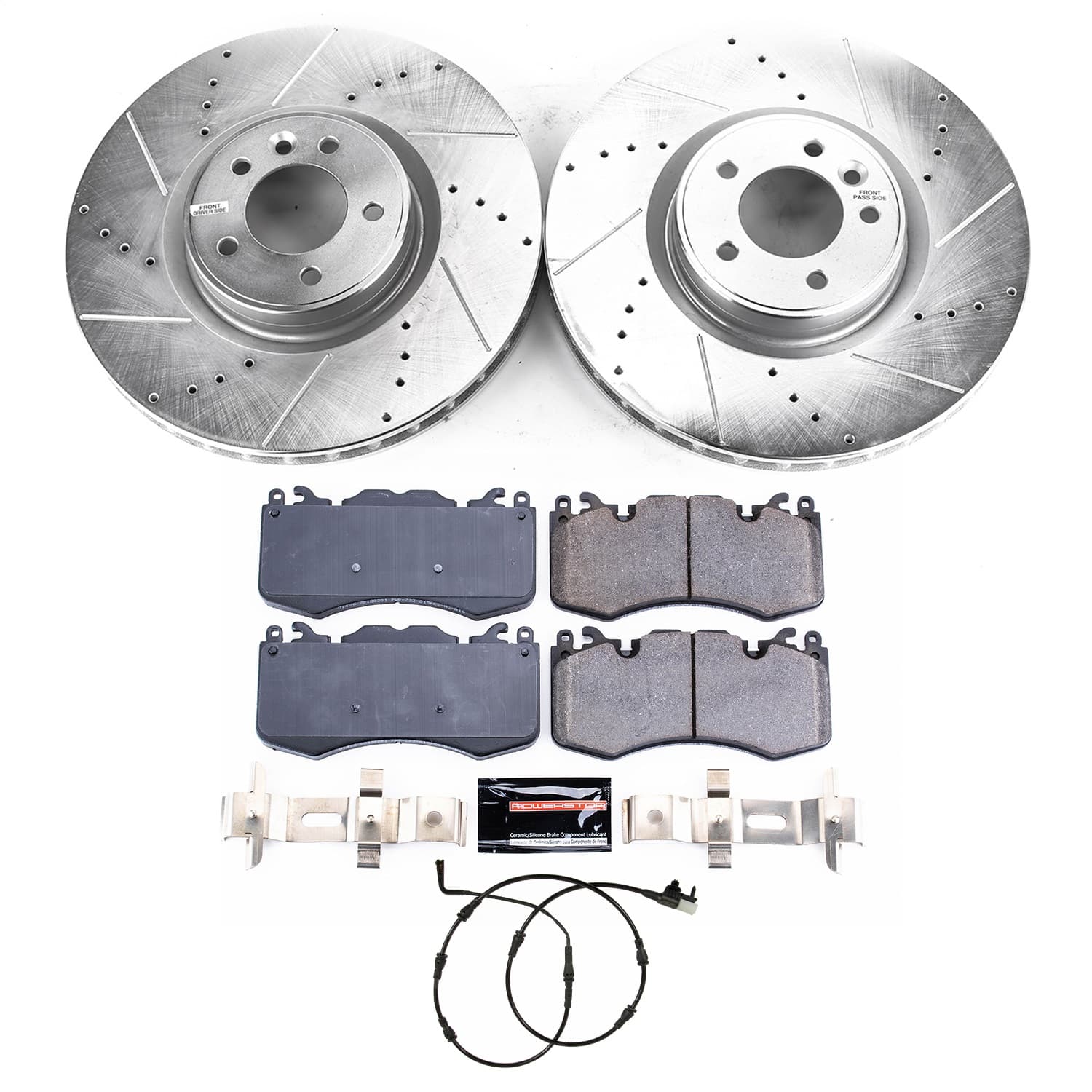 Power Stop - K8826 - Front - Disc Brake Pad and Rotor Kit image 1