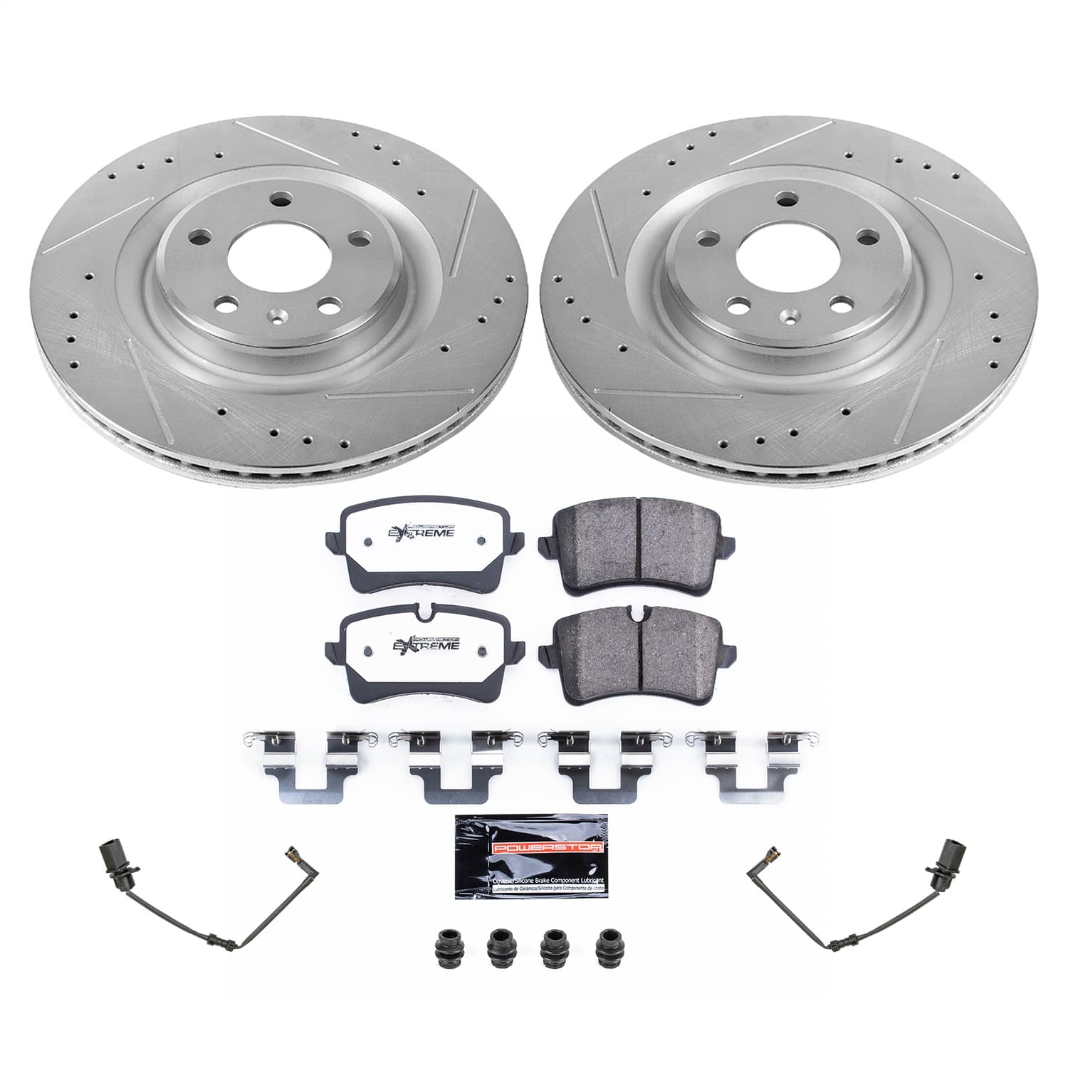 Power Stop - K8850-26 - Rear - Disc Brake Pad and Rotor Kit image 1