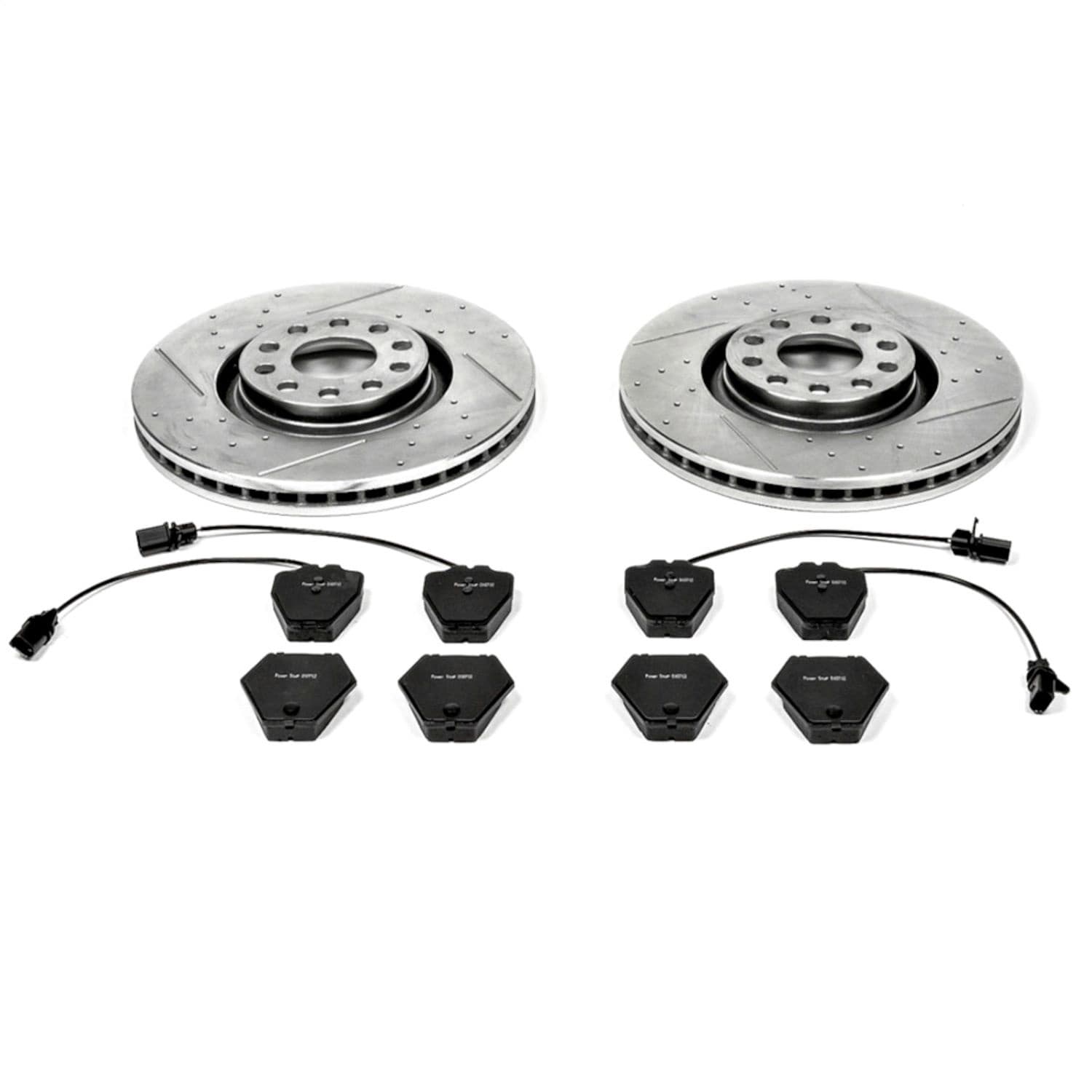Power Stop - K886 - Front - Disc Brake Pad and Rotor Kit image 1