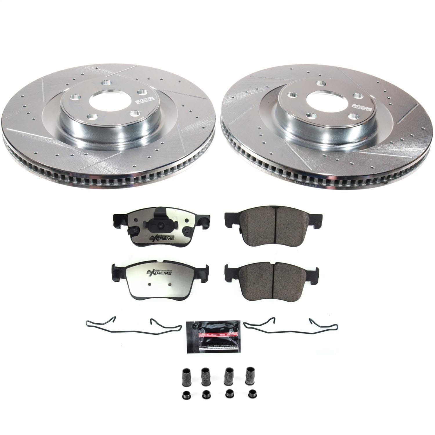 Power Stop - K8926-36 - Front - Disc Brake Pad and Rotor Kit image 1