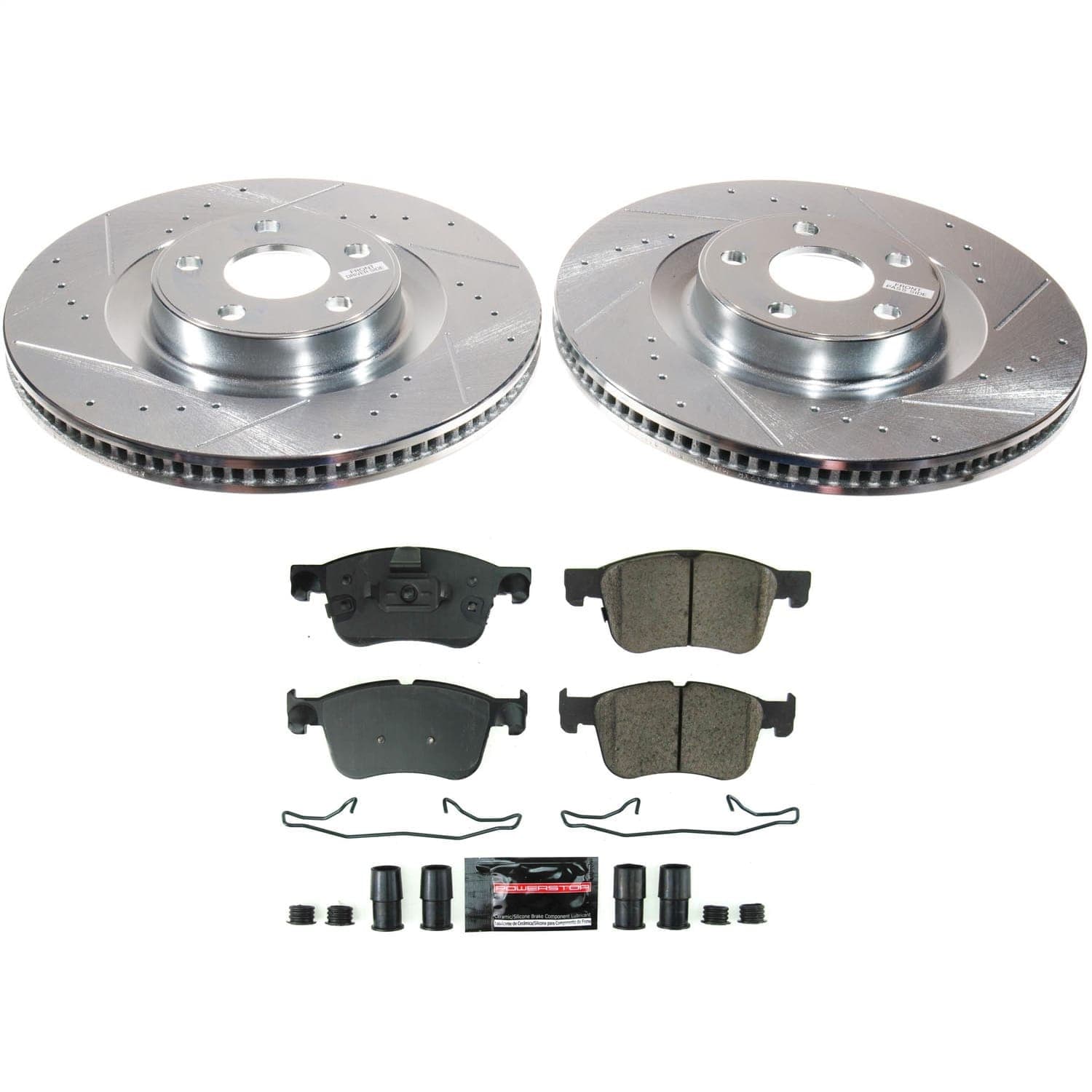 Power Stop - K8926 - Front - Disc Brake Pad and Rotor Kit image 1