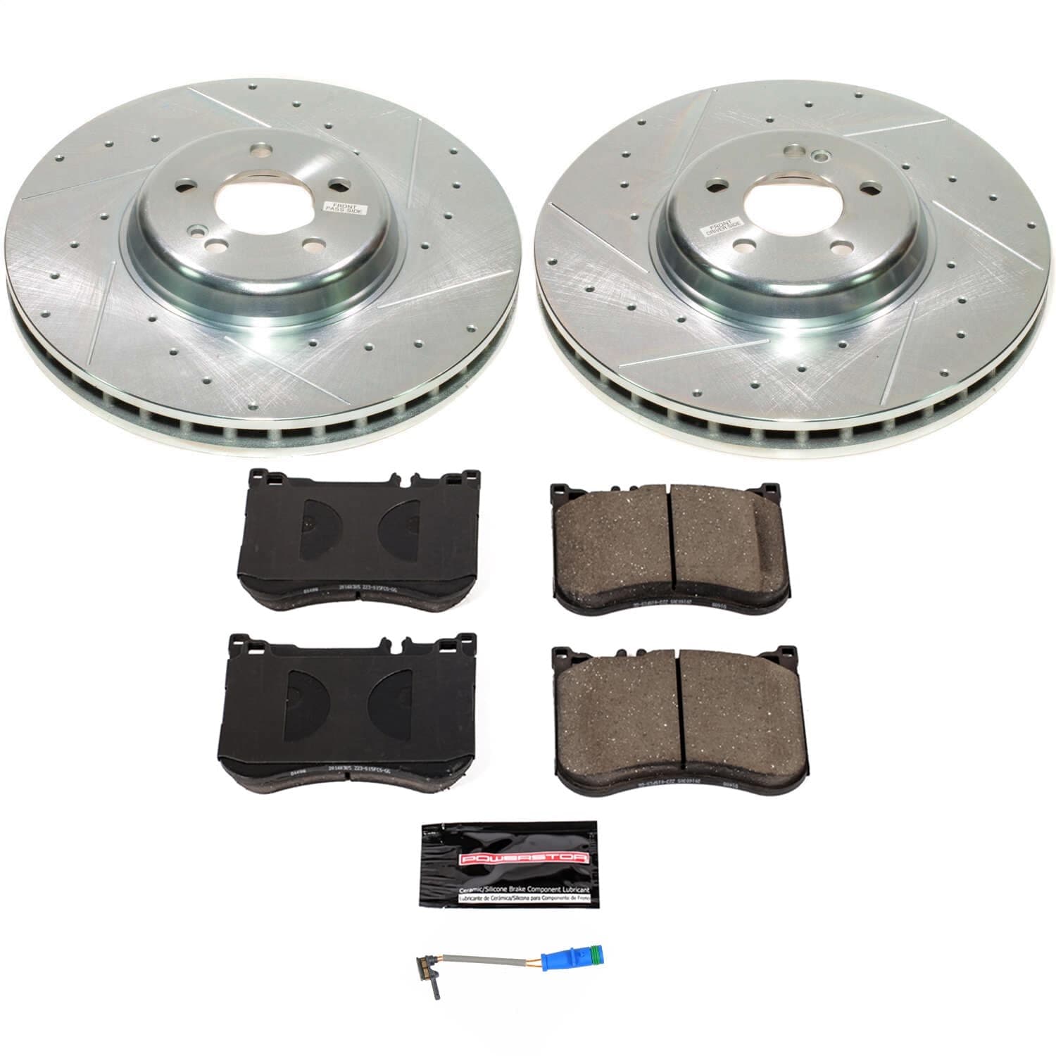 Power Stop - K9011 - Front - Disc Brake Pad and Rotor Kit image 1